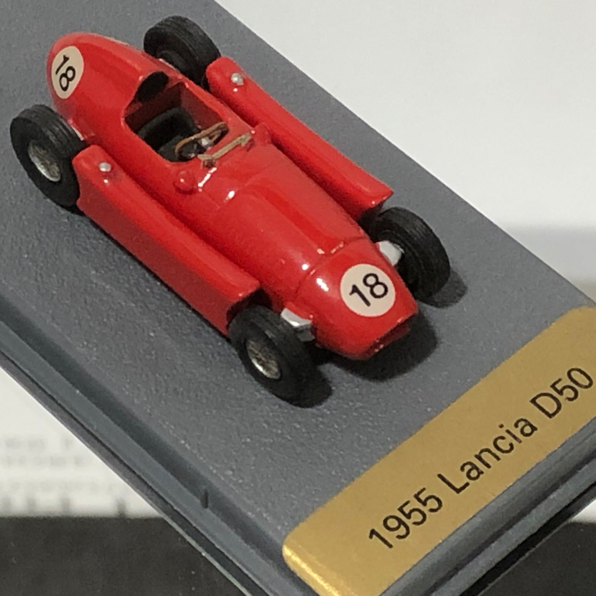 Lancia D50 N 18 1955 by Bellini Piccolino 1:76 (/F)(No box)