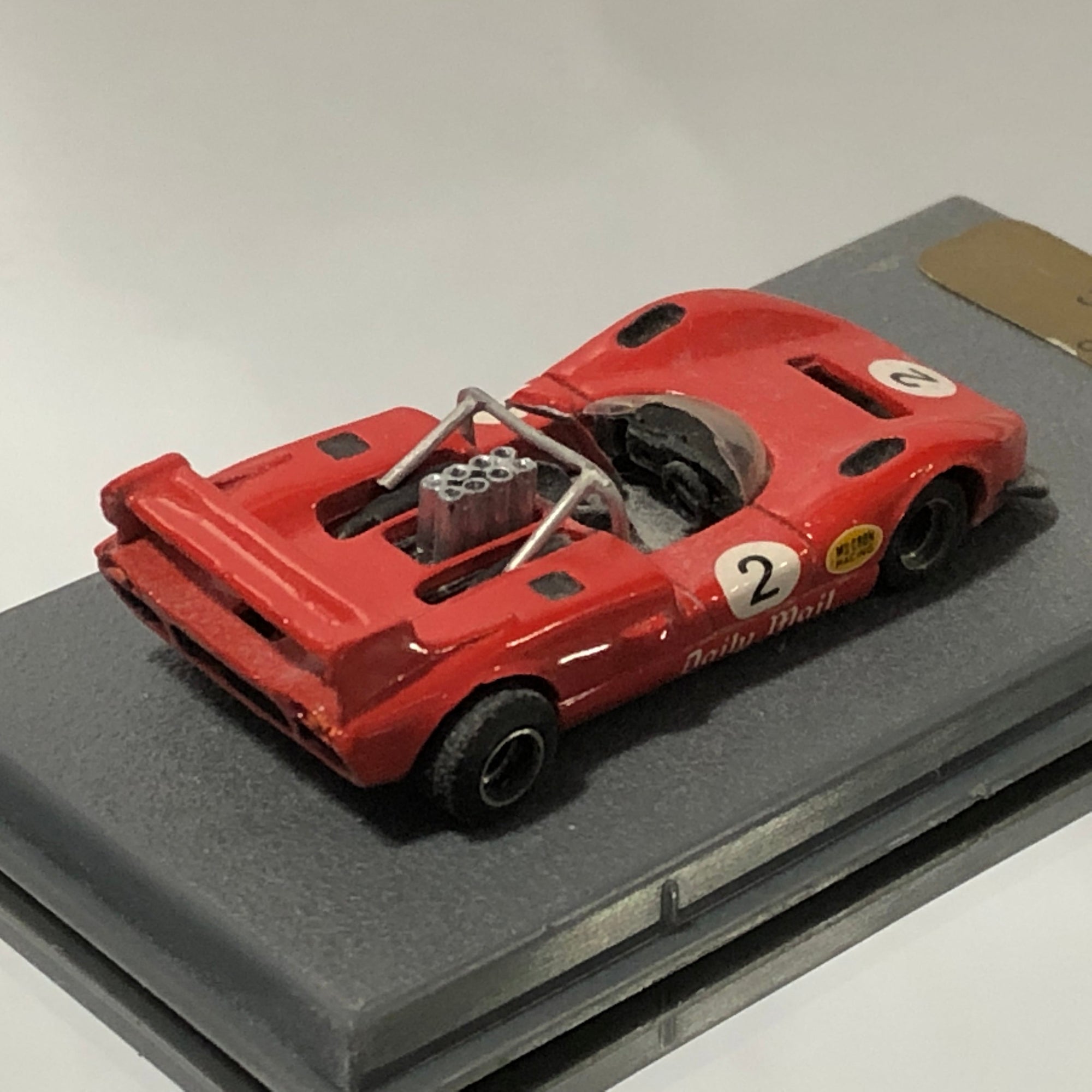 McLaren M1C N 2 Red 1965  by Bellini Piccolino 1:76 (/F)(No box)