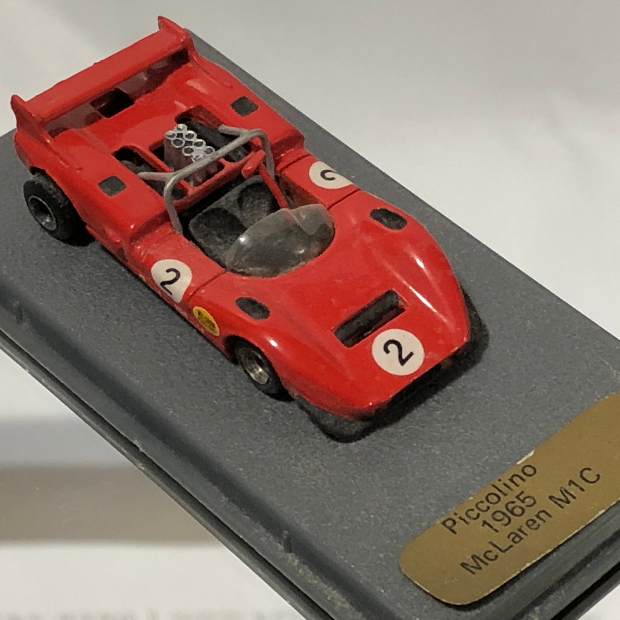 McLaren M1C N 2 Red 1965  by Bellini Piccolino 1:76 (/F)(No box)