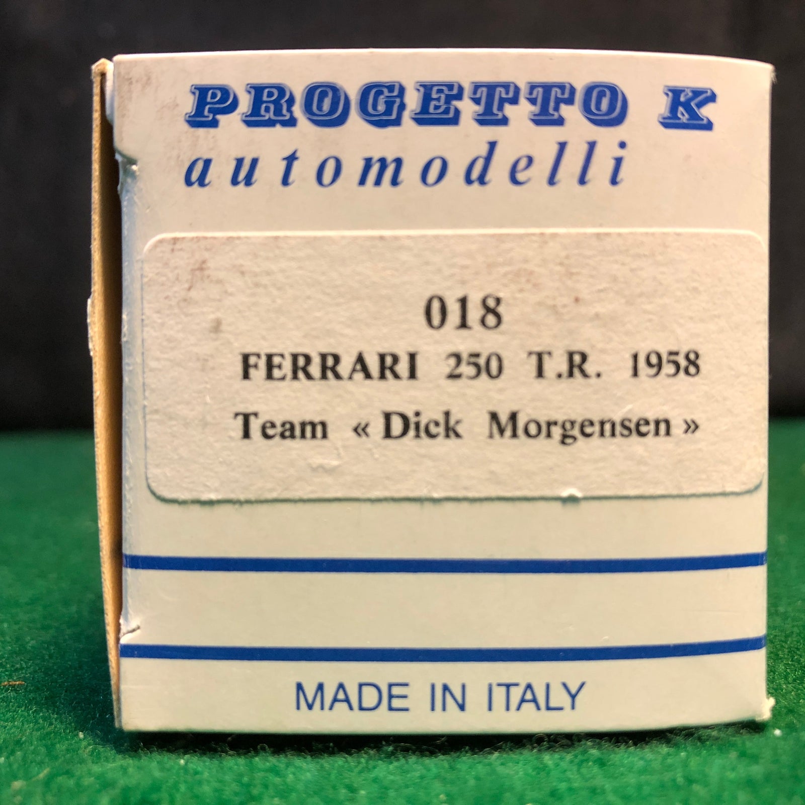 Ferrari 250 TR N 46 Team Morgensen 1958 by Progetto K 1:43 (PK018)