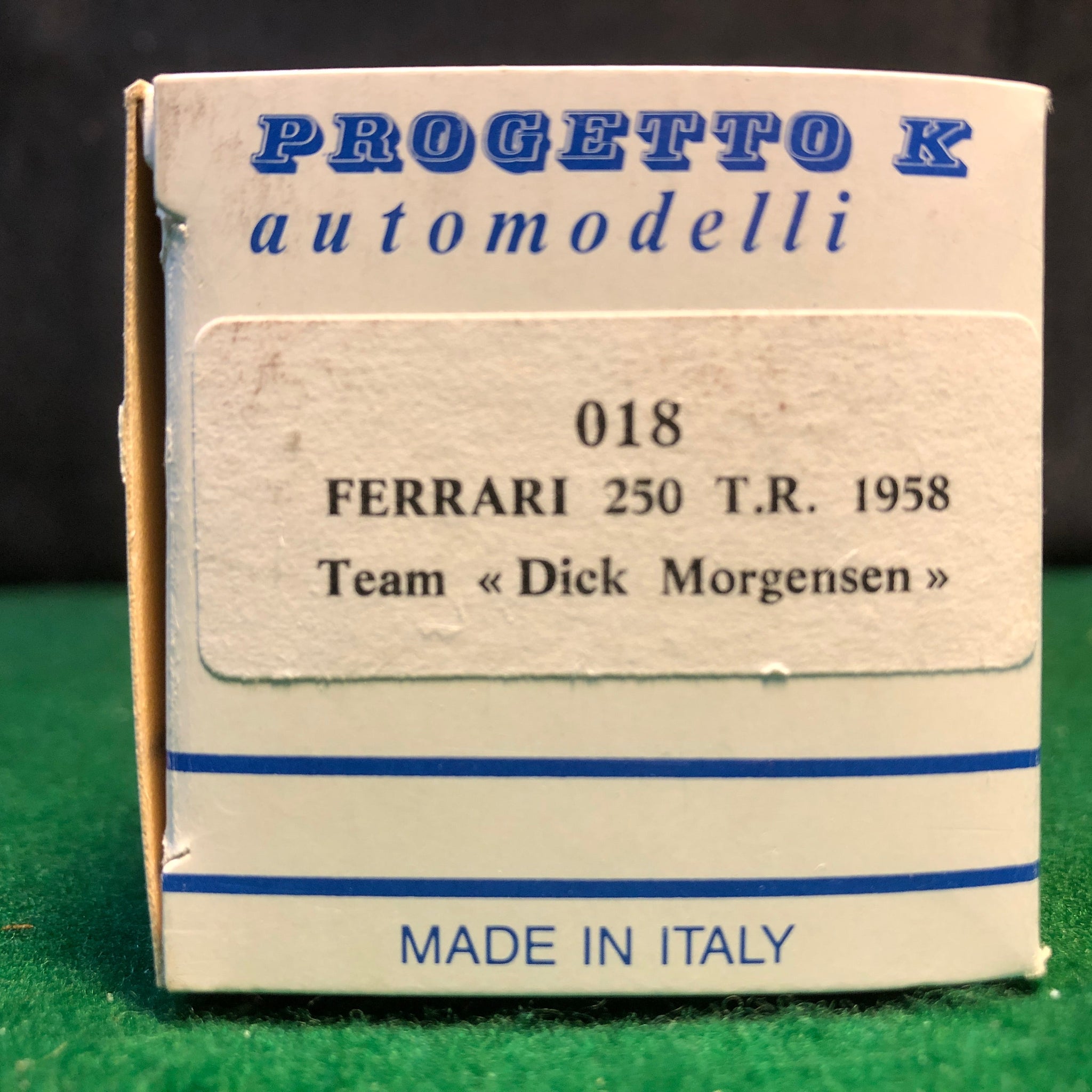 Ferrari 250 TR N 46 Team Morgensen 1958 by Progetto K 1:43 (PK018)