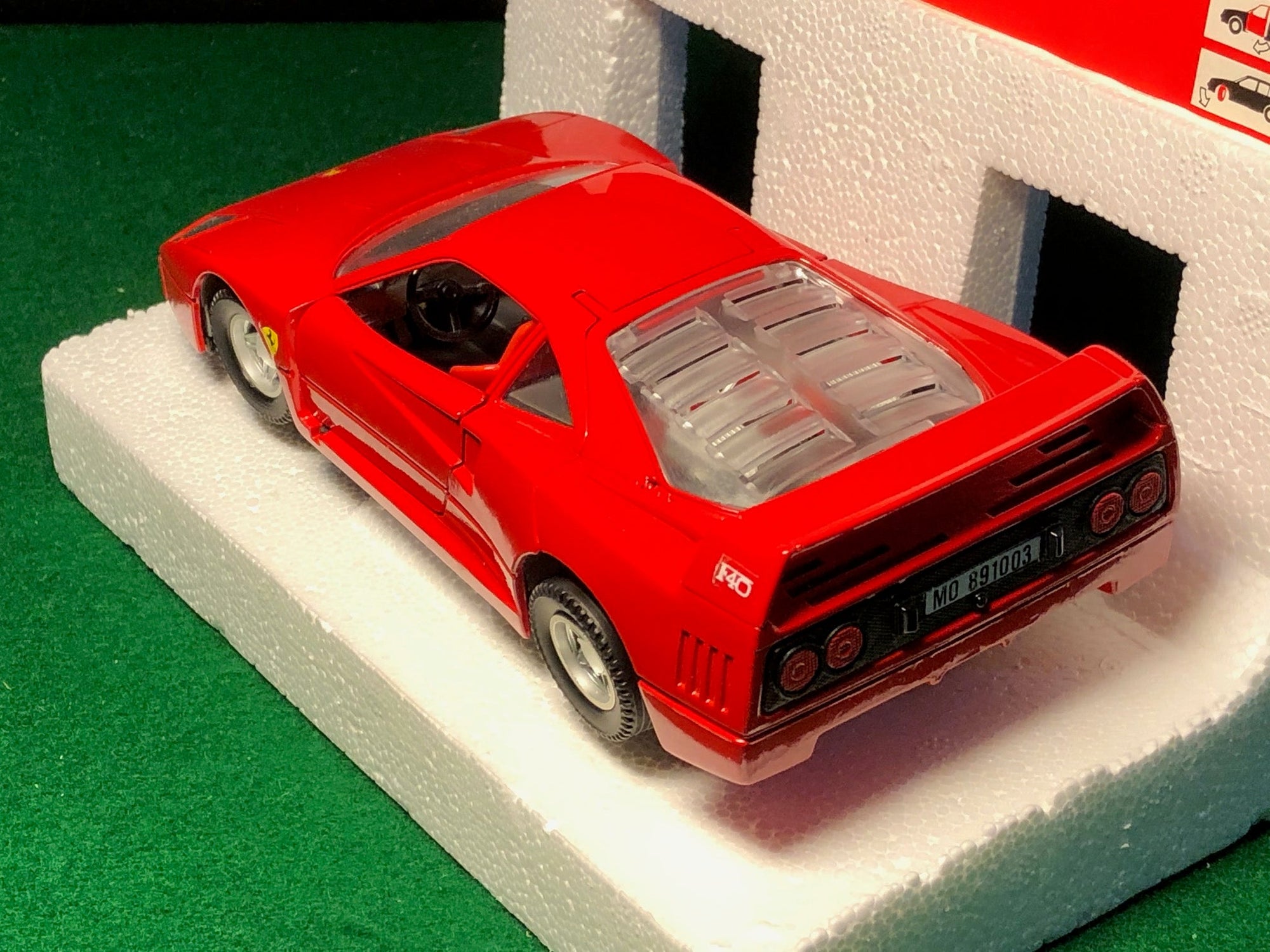 Ferrari F40 Red by Tonka - Polistil 1:25