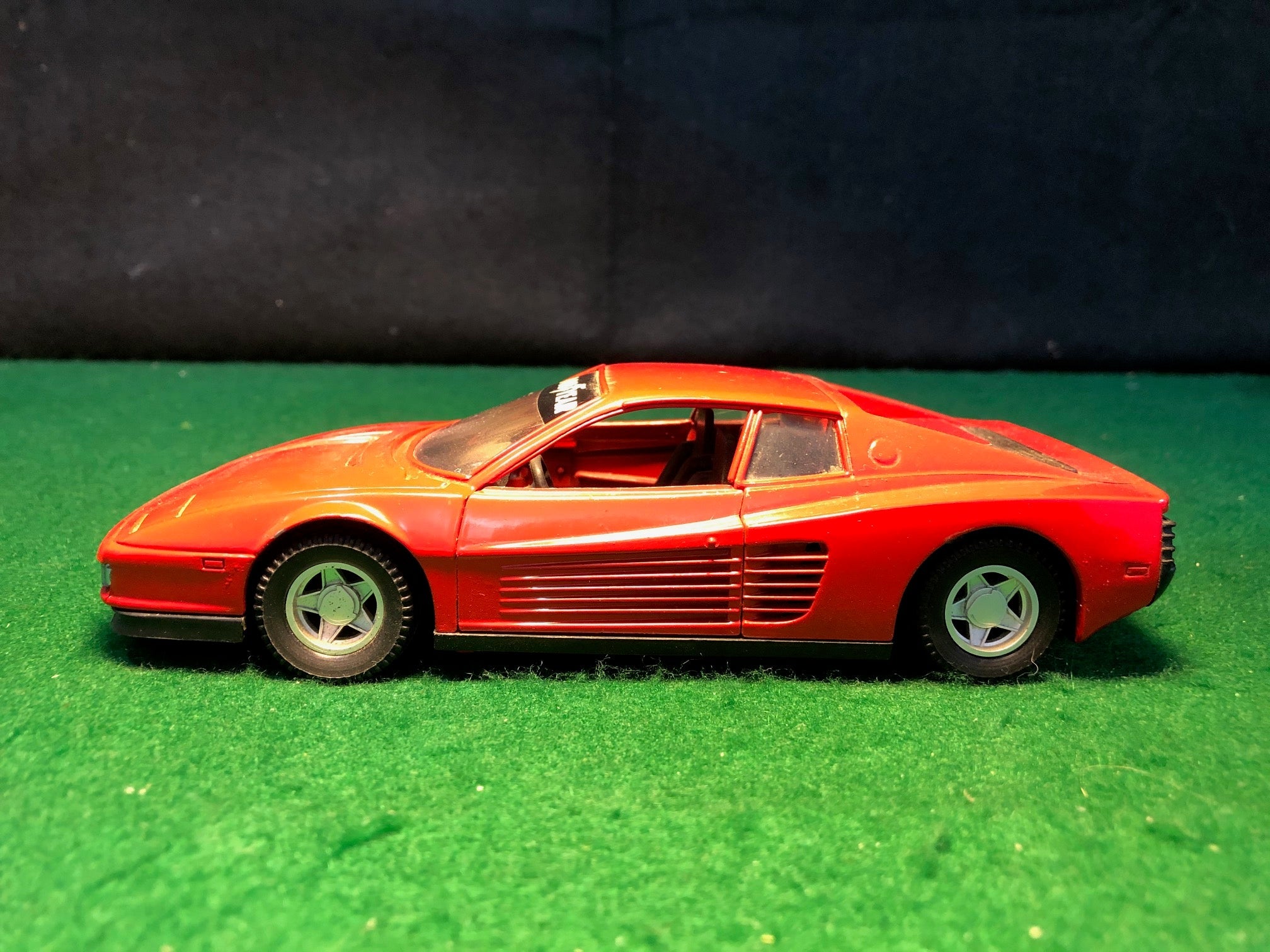 Ferrari Testarossa Red by Tonka - Polistil 1:25 (02306)(No box)