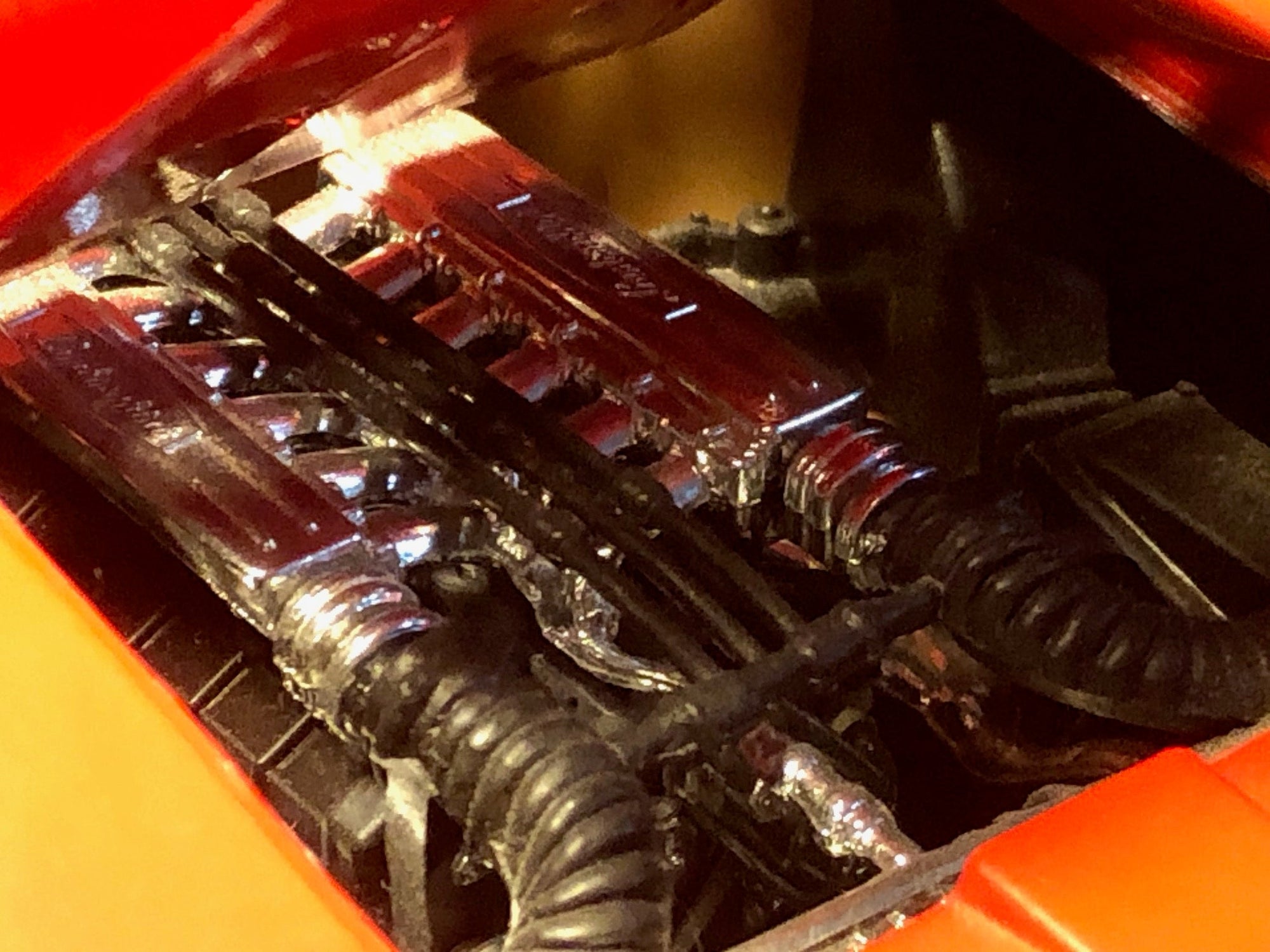 Lamborghini Diablo Red by Polistil / Tonka 1:18 (05337)(No box)