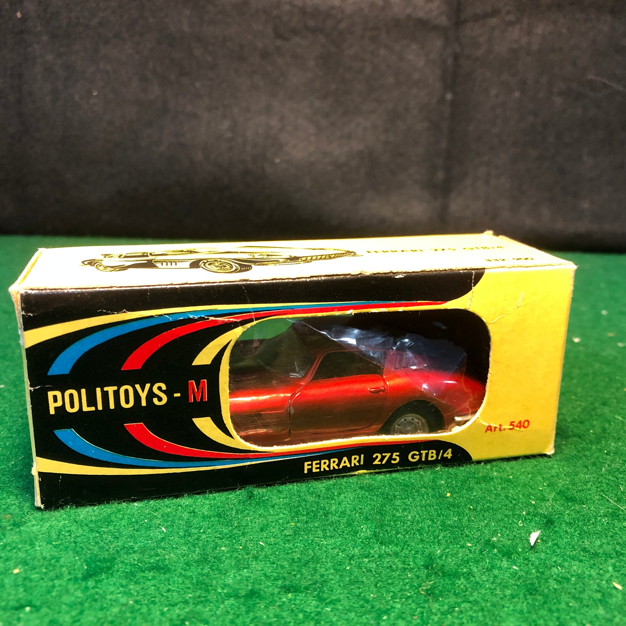 Ferrari 275 GTB/4 Red by Politoys 1:43 (540)