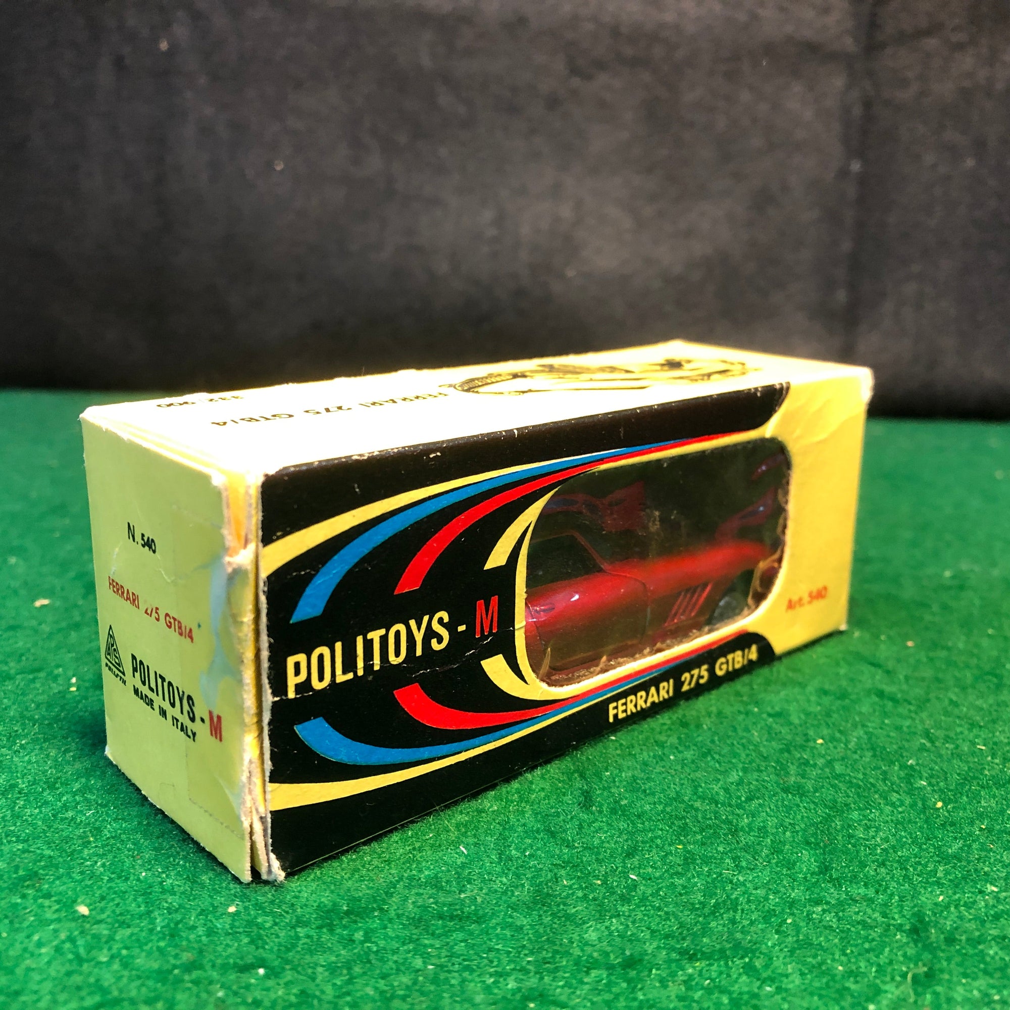 Ferrari 275 GTB/4 Red by Politoys 1:43 (540)