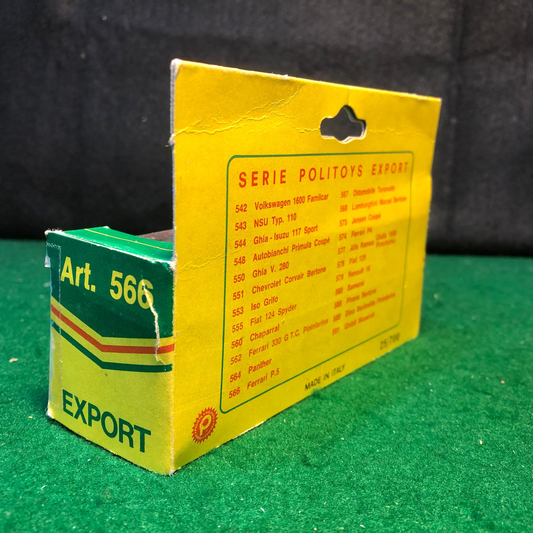 Ferrari P5 Berlinetta Pininfarina Red by Politoys 1:43 (566)