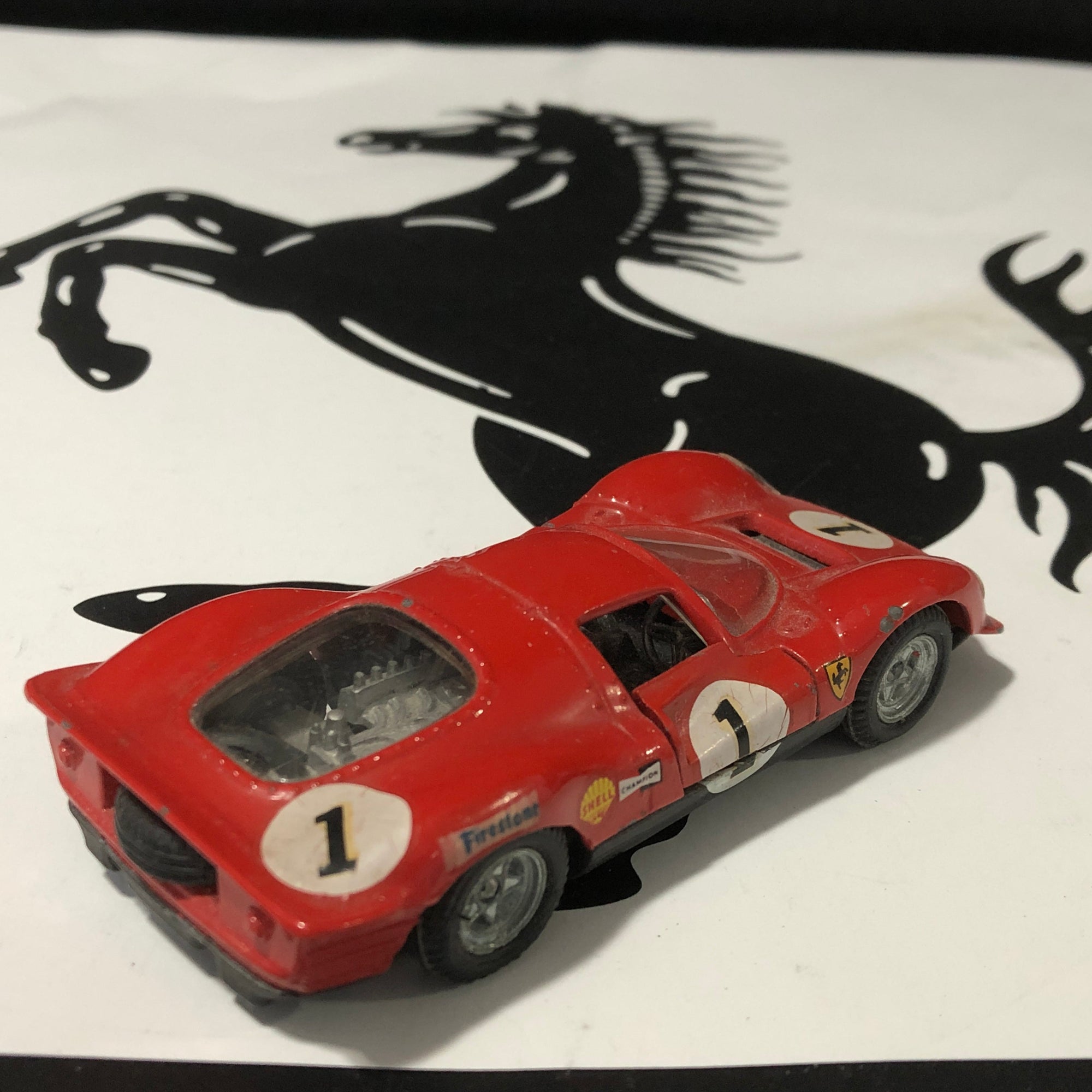 Ferrari 330 P4 N 1 by Politoys 1:43 (574)(No box)