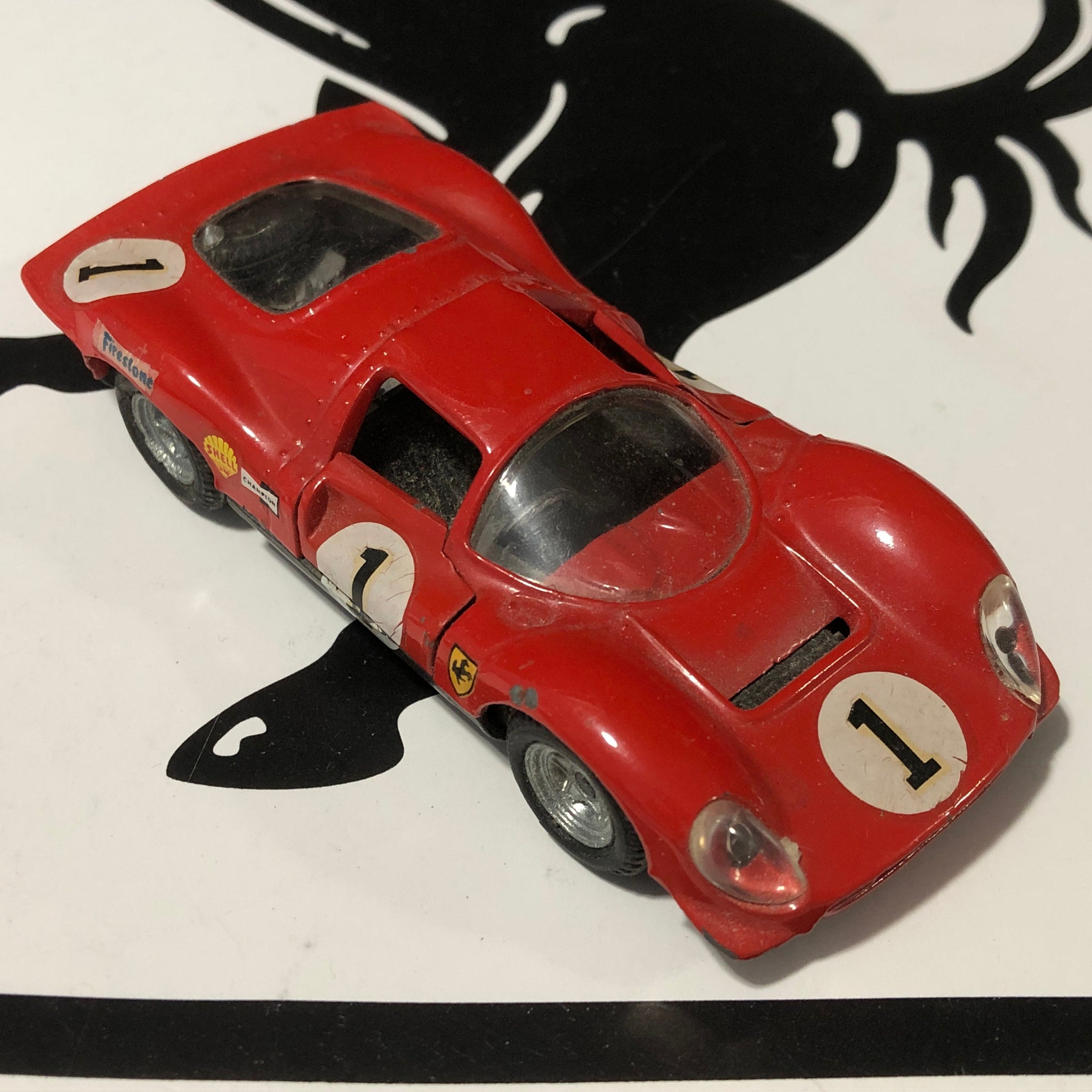 Ferrari 330 P4 N 1 by Politoys 1:43 (574)(No box)