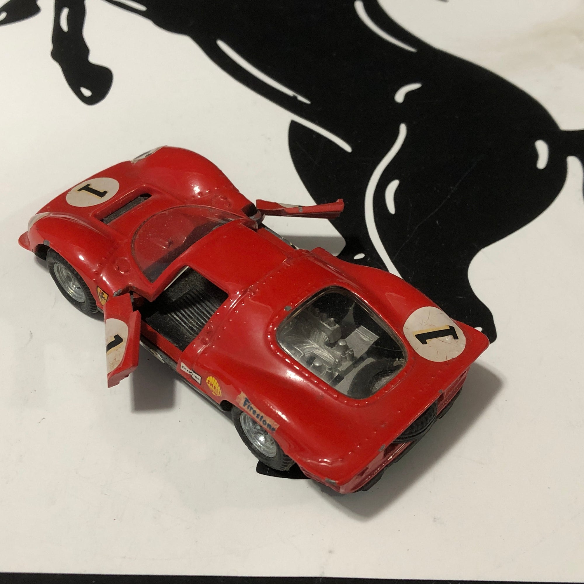 Ferrari 330 P4 N 1 by Politoys 1:43 (574)(No box)