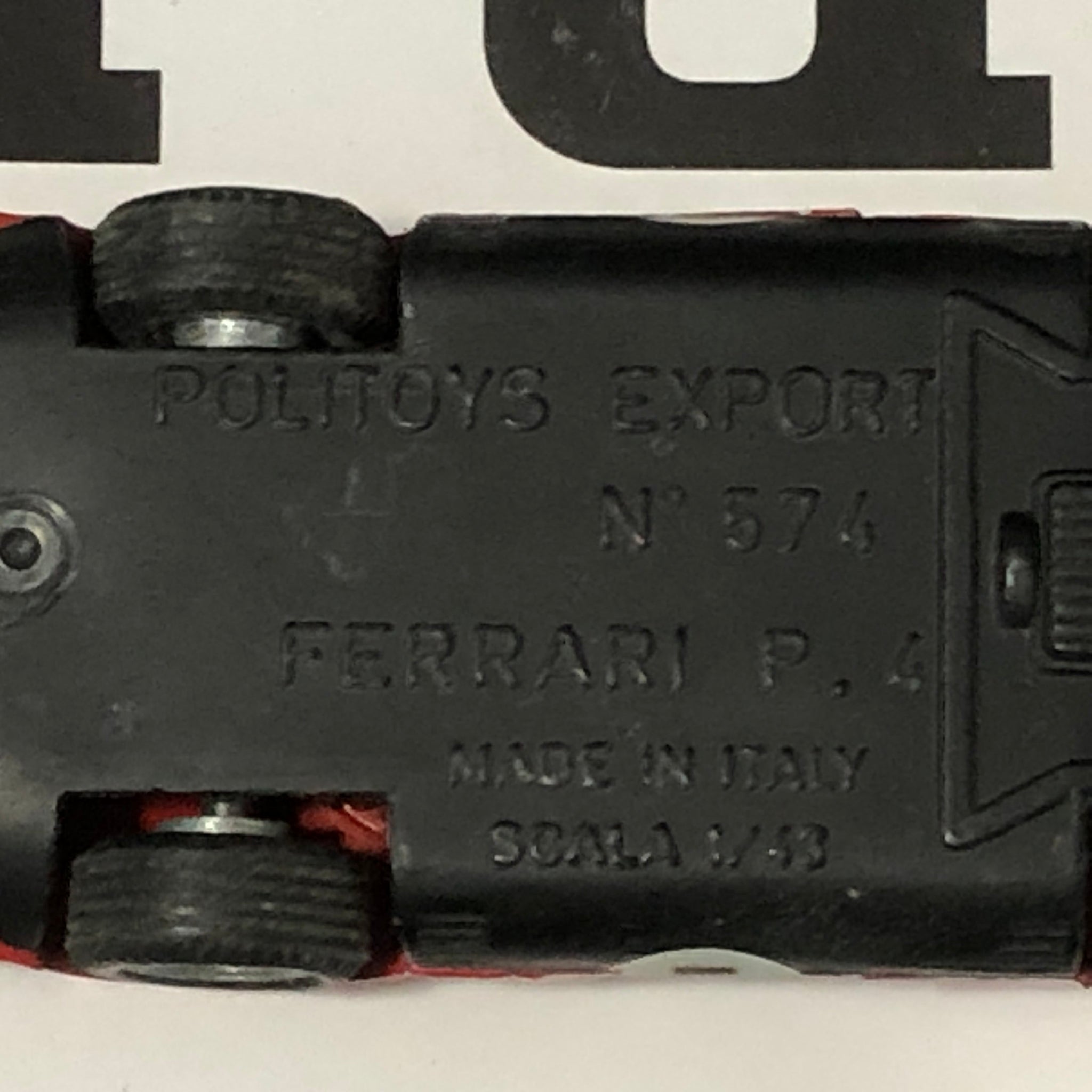 Ferrari 330 P4 N 1 by Politoys 1:43 (574)(No box)