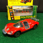 Ferrari Dino 206 Sport Red by Politoys 1:43 (589)(Ruote Zero)