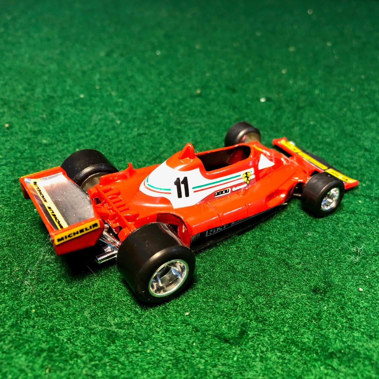 Ferrari 312 T2 N 11 Niki Lauda by Polistil 1:41 (CE107)(No box)