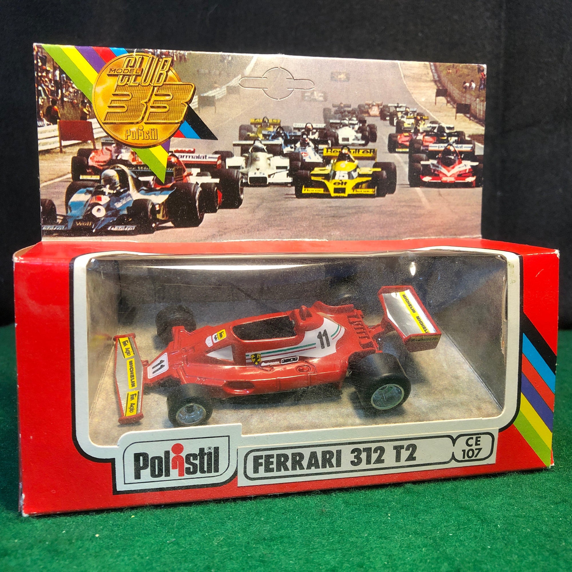 Ferrari 312 T2 N 11 Niki Lauda by Polistil 1:41 (CE107)