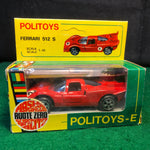 Ferrari 512 S N 2 Red by Politoys 1:43 (E22)(Ruote Zero)