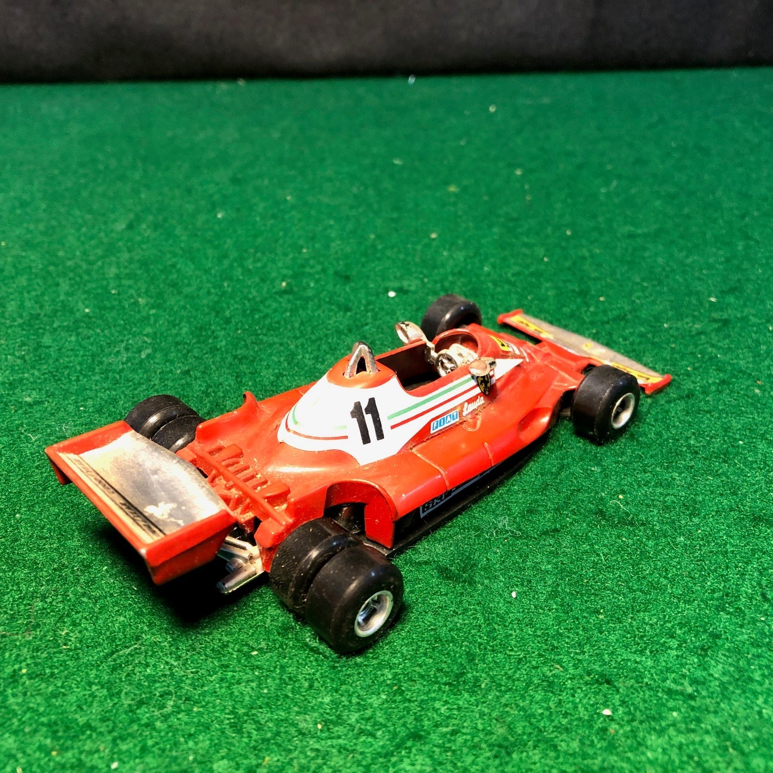 Ferrari 312 T2 6-Wheels N 11 Niki Lauda by Polistil 1:32 (FK10)(No box)