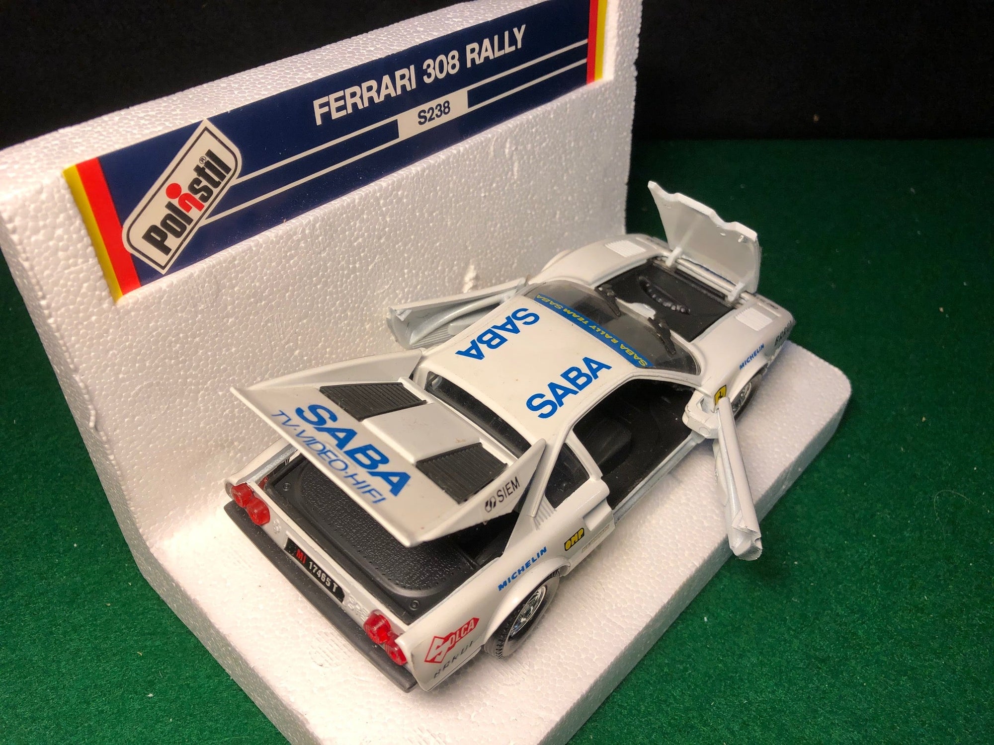 Ferrari 308 GTB Rally Saba Racing by Polistil 1:25 (S238)