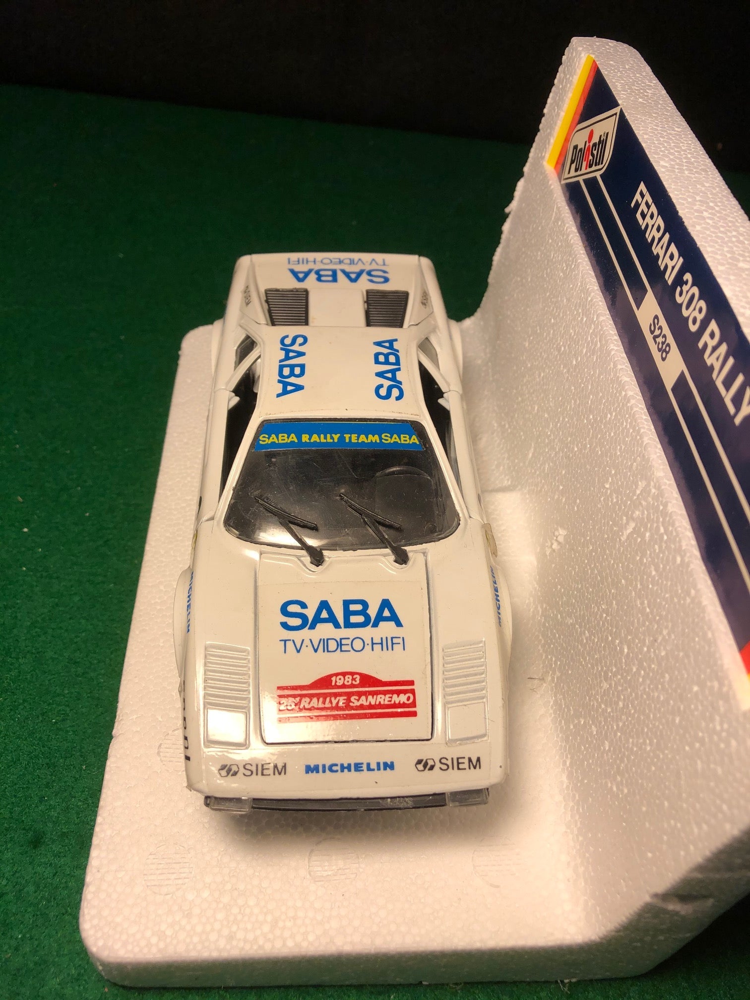 Ferrari 308 GTB Rally Saba Racing by Polistil 1:25 (S238)