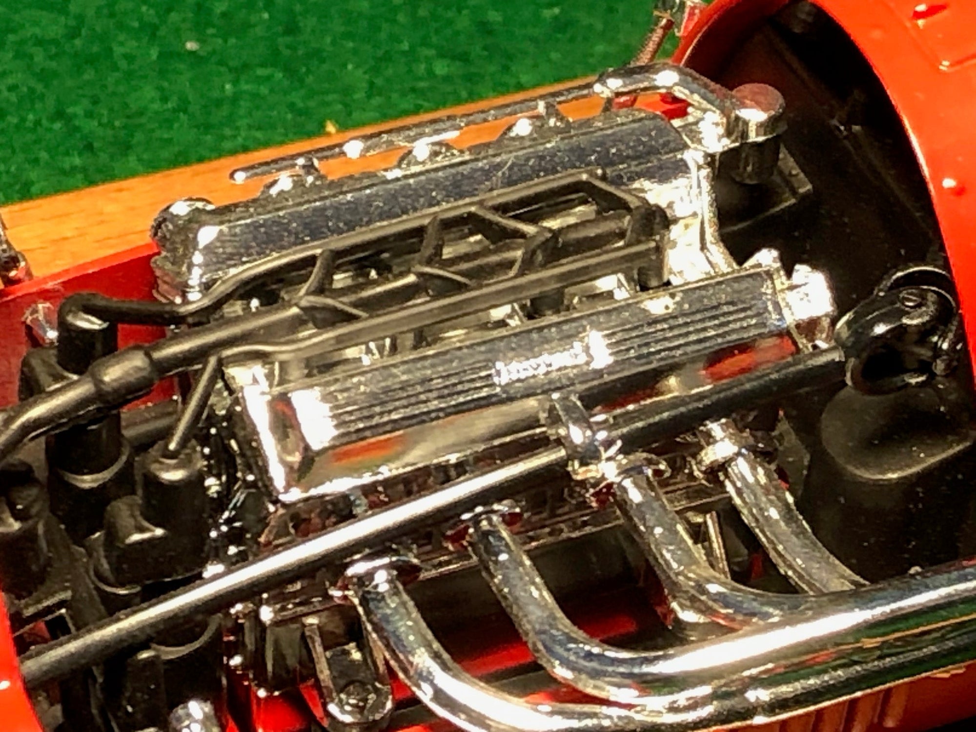 Ferrari 500 F2 World Champion N 5 Wood Base by Polistil 1:16 (TG19)