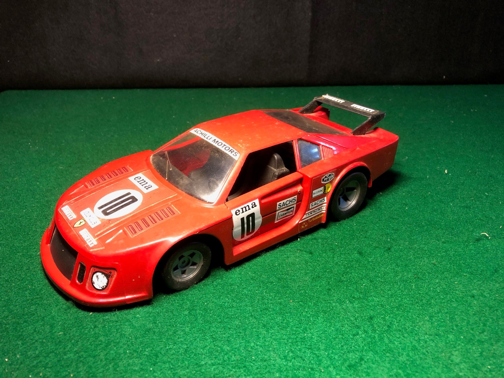 Ferrari 308 GTB 4 Turbo Achilli Motors N.10 by Polistil 1:16 (TS1)(No box)