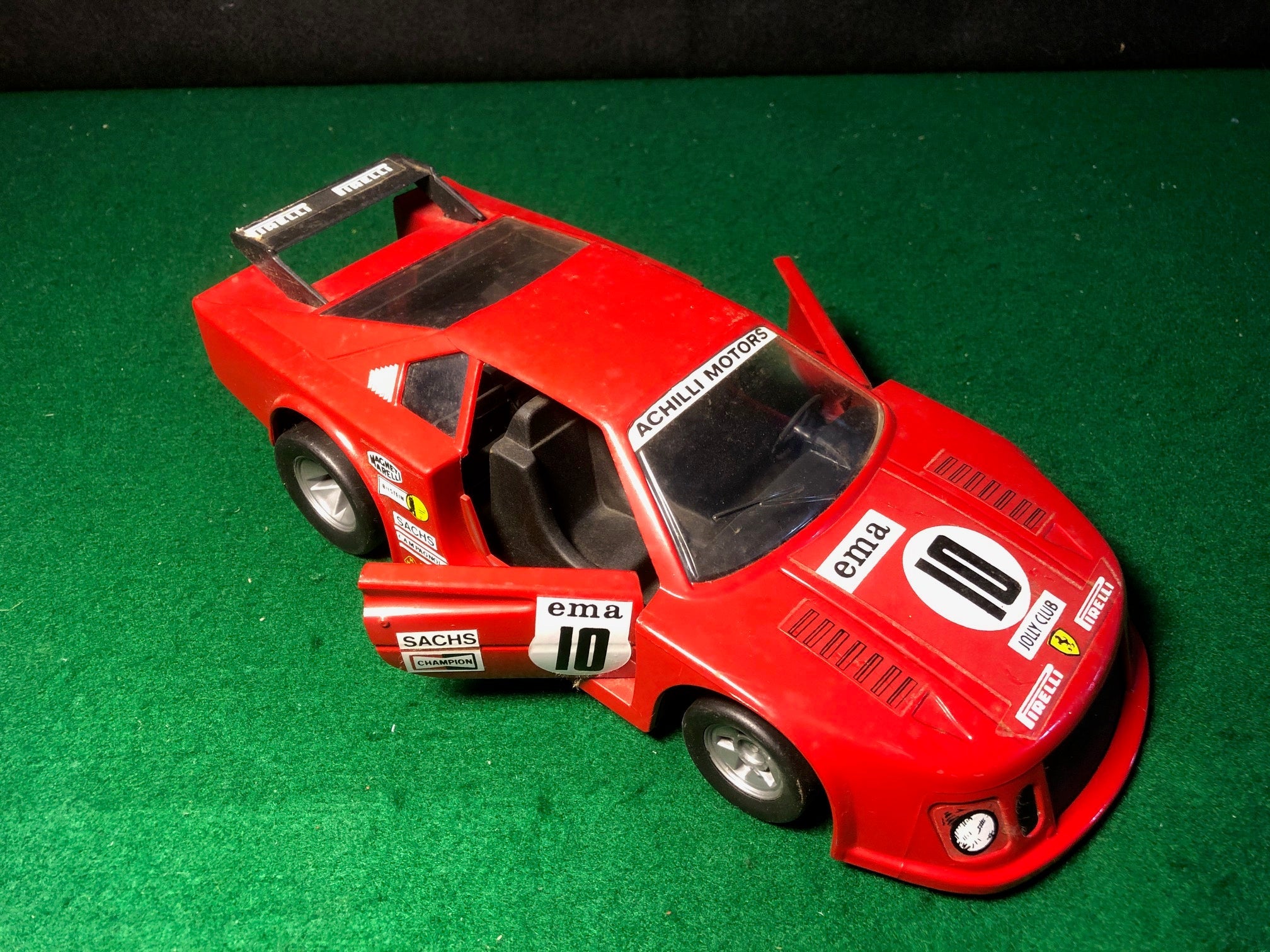 Ferrari 308 GTB 4 Turbo Achilli Motors N.10 by Polistil 1:16 (TS1)(No box)