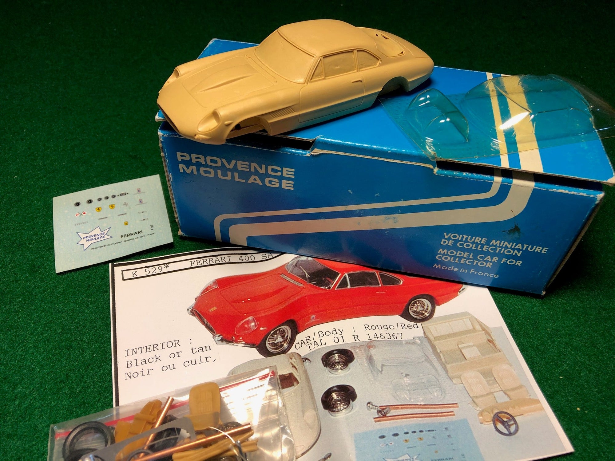 Ferrari 400 Super America II 1962, by Provence Moulage 1:43 (K529)