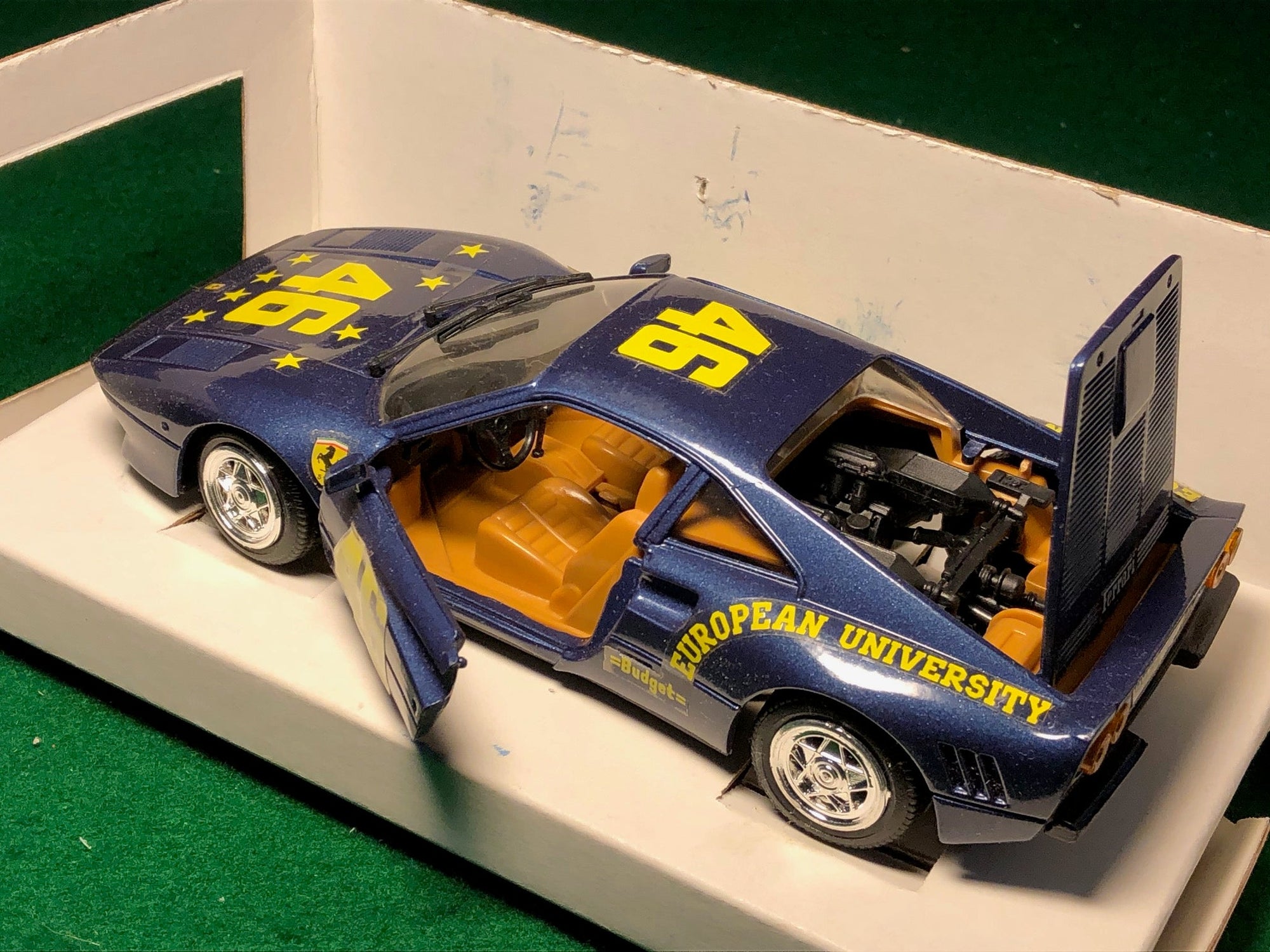 Ferrari 288 GTO European University Dark Blue by Revell 1:24