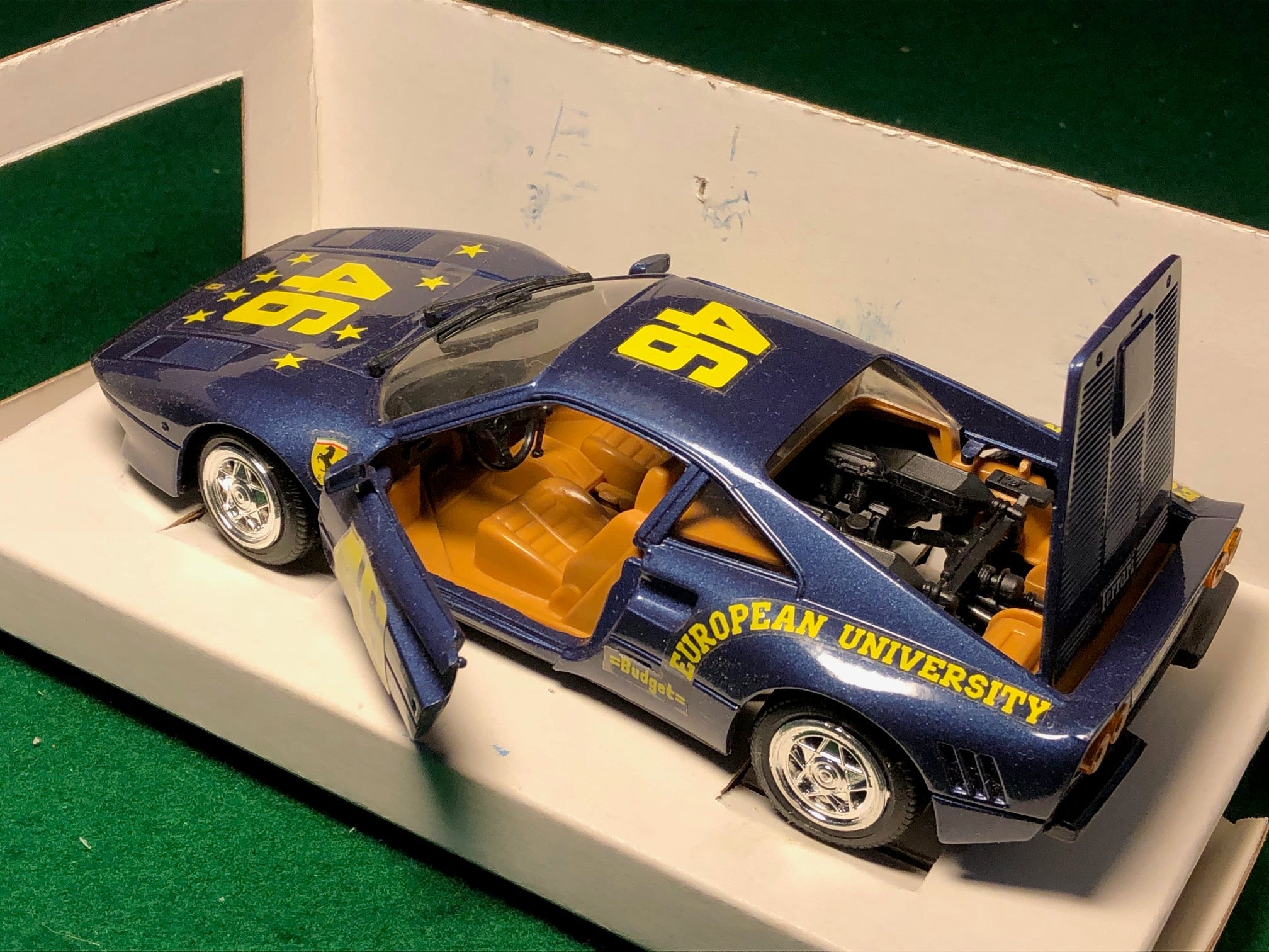 Ferrari 288 GTO European University Dark Blue by Revell 1:24