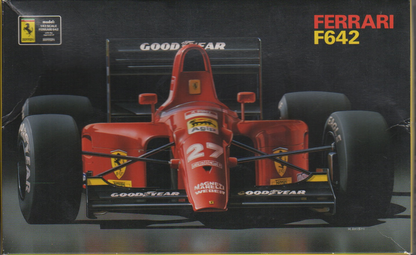 Ferrari F642 F1 Alain Prost - Jean Alesi US GP 1991 by Rosso 1:43 (43008)