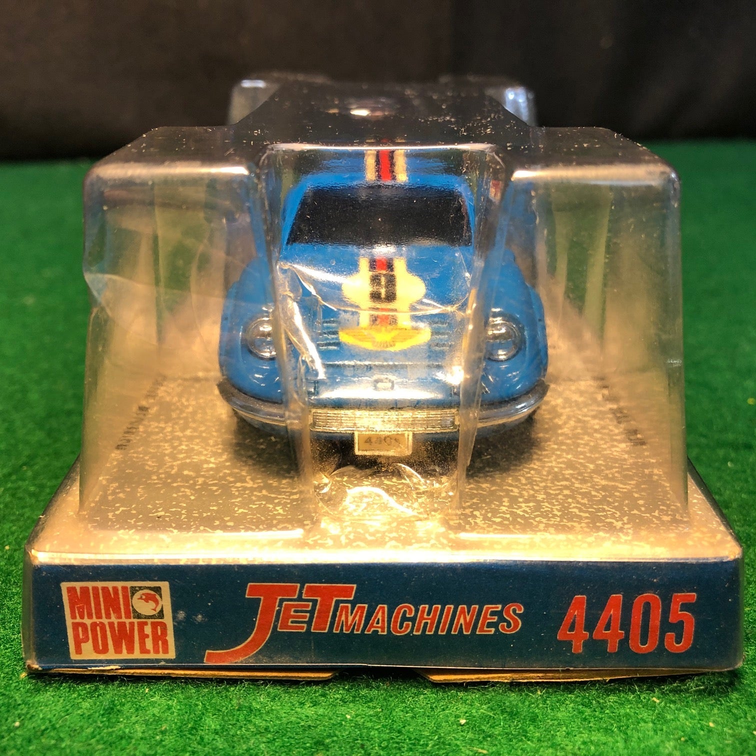 Ferrari 246 Dino N 9 Blue w/Friction Motor by Shinsei 1:37 (4405)