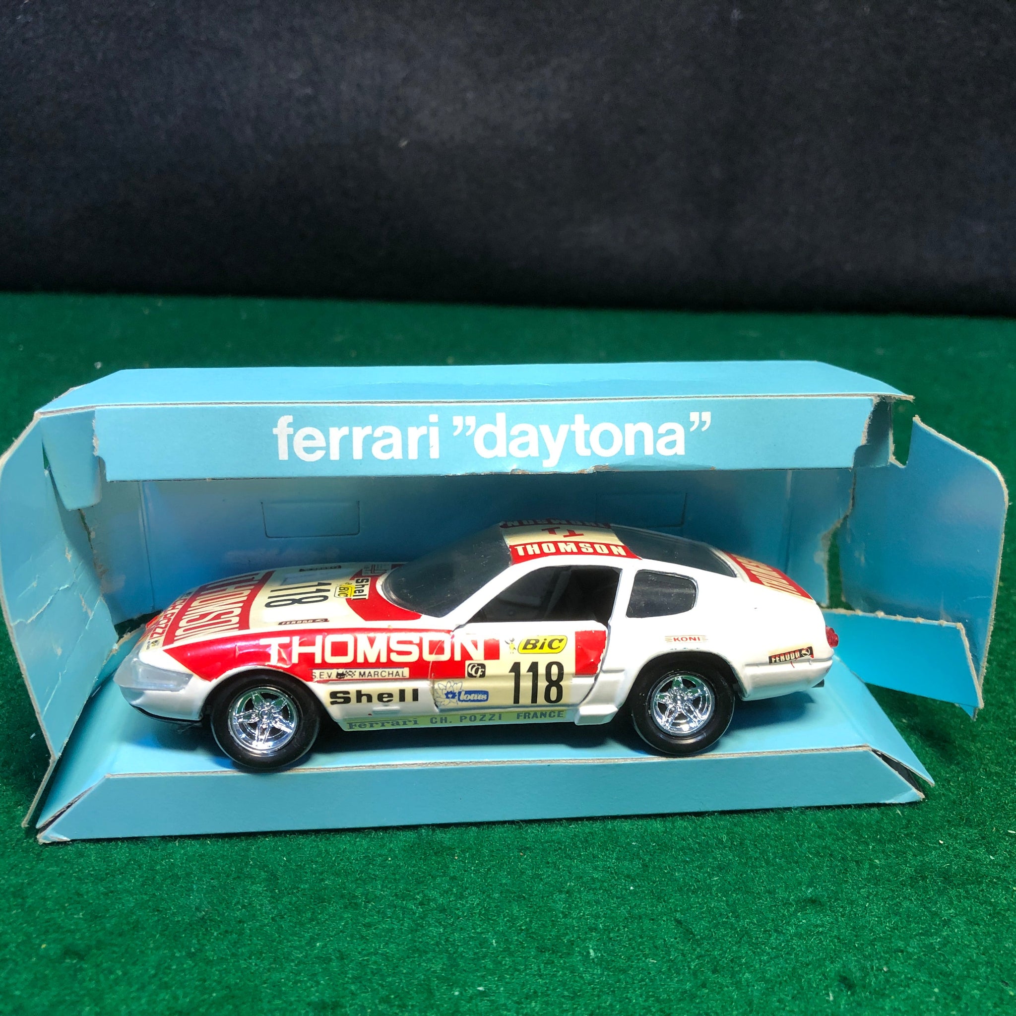 Ferrari 365 GTB/4 Competizione Daytona N 118 Pozzi by Solido 1:43 (16)