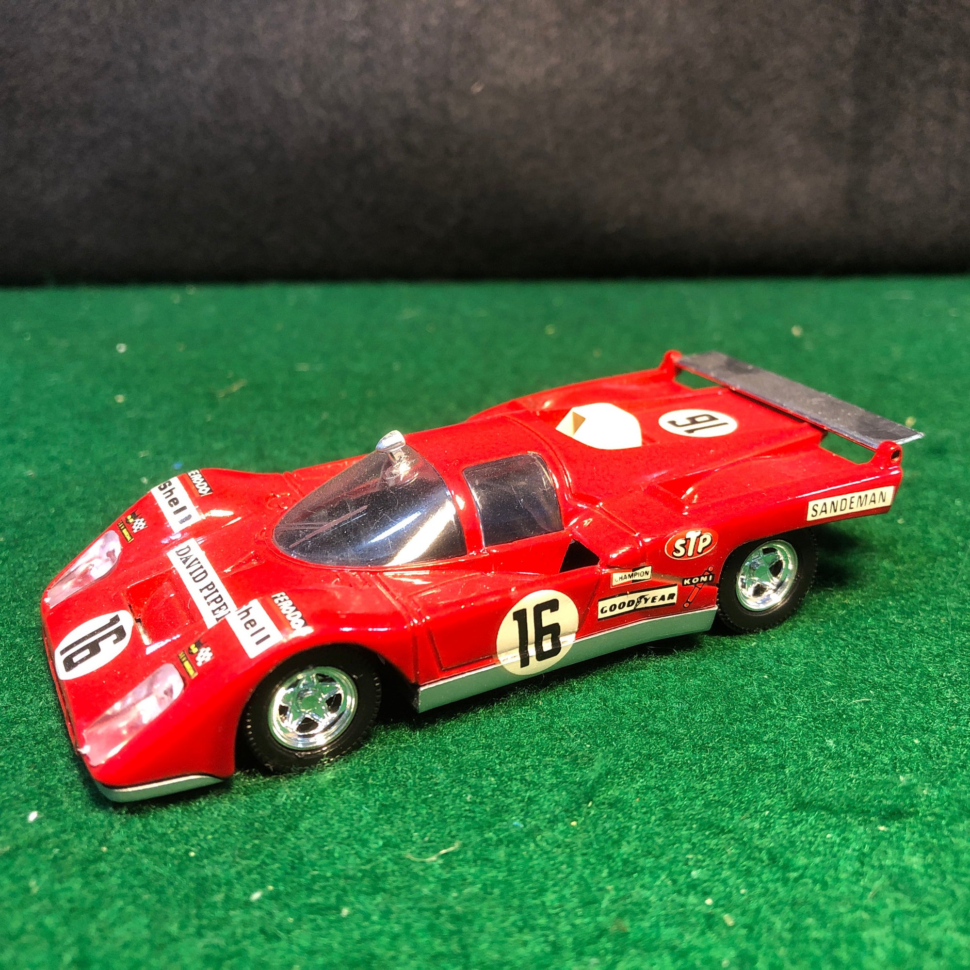 Ferrari 512 M N 16 Sandeman Piper by Solido 1:43 (197)