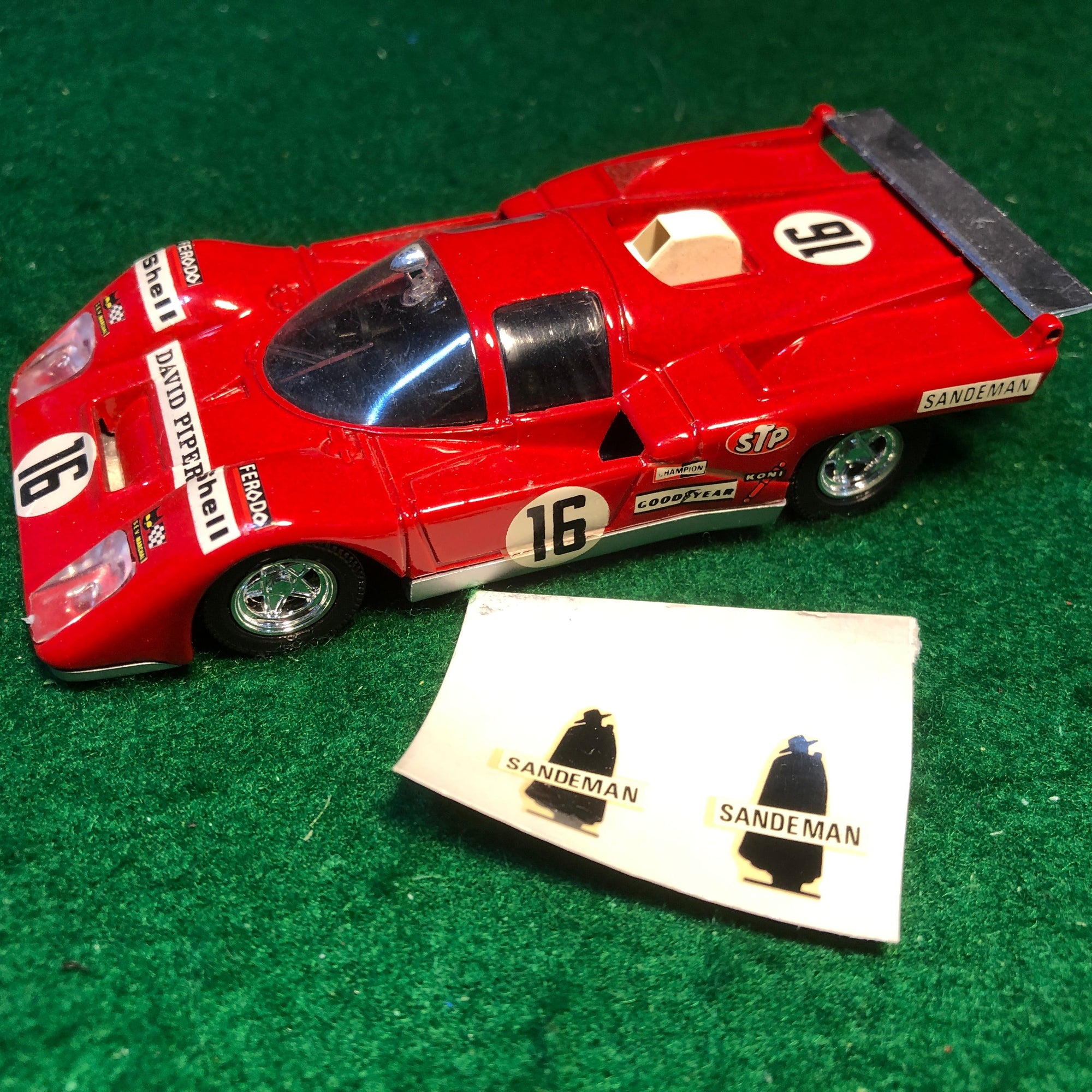 Ferrari 512 M N 16 Sandeman Piper by Solido 1:43 (197)