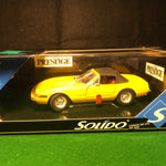 Ferrari 365 GTS Yellow Closed Top by Solido 1:18 (8018)