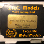 Ferrari 312PB Targa Florio 1972, by SRC Models 1:43 (14-86)