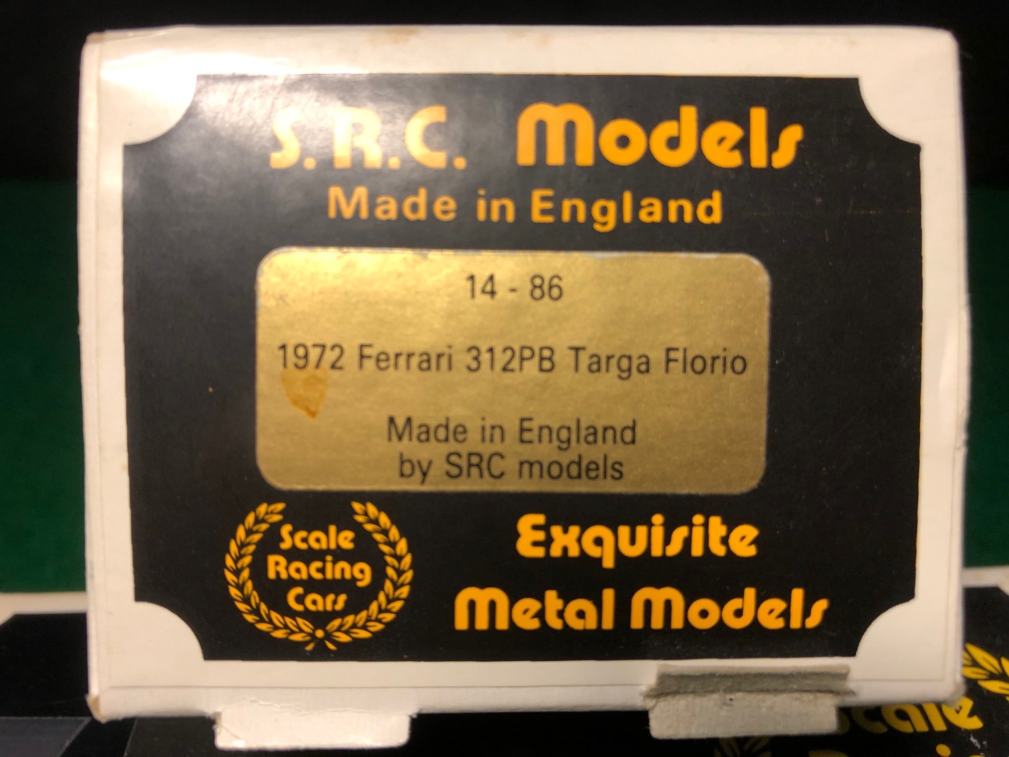 Ferrari 312PB Targa Florio 1972, by SRC Models 1:43 (14-86)