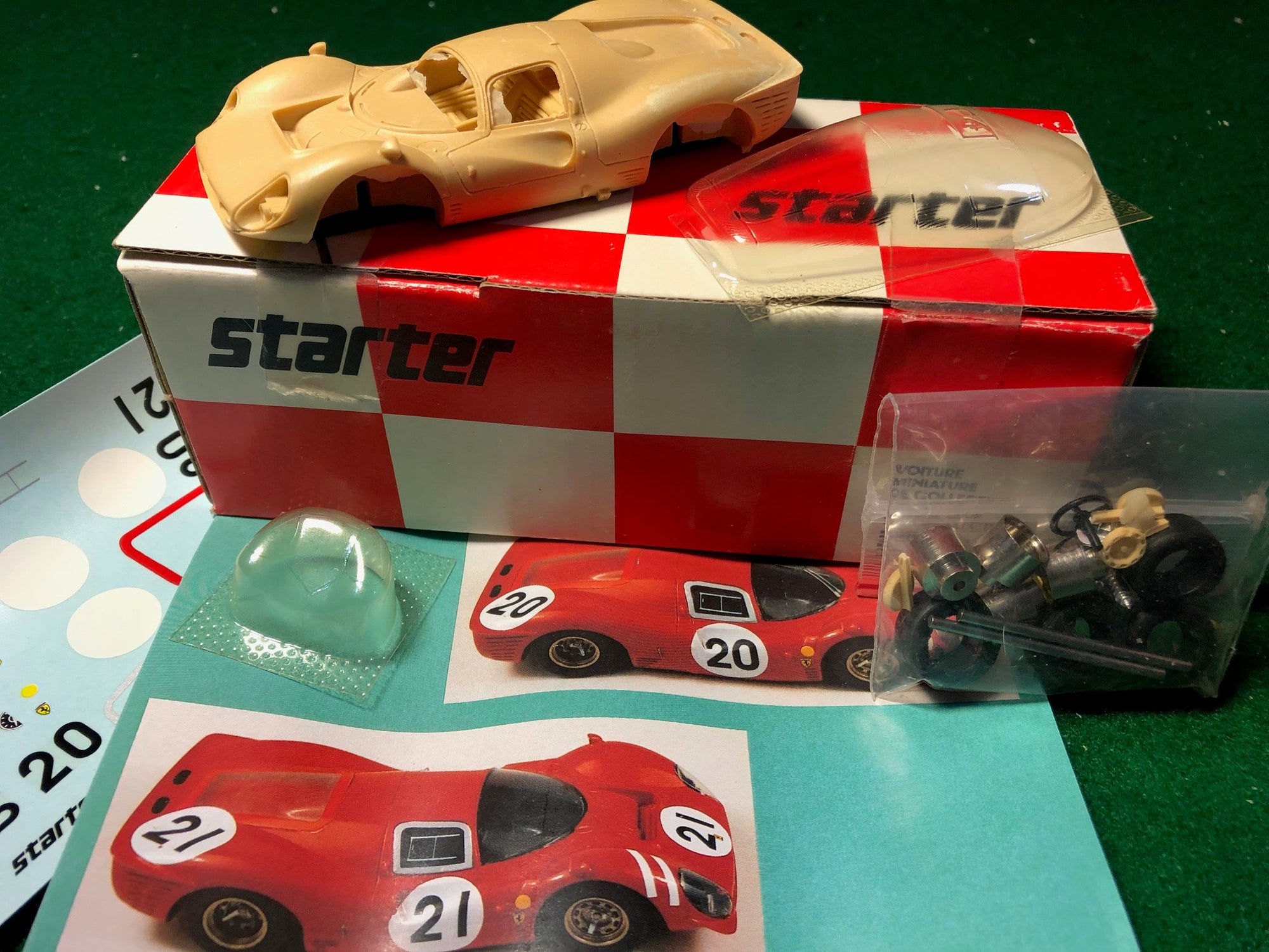 Ferrari P3 Le Mans 1966 (2 Versions) by Starter 1:43