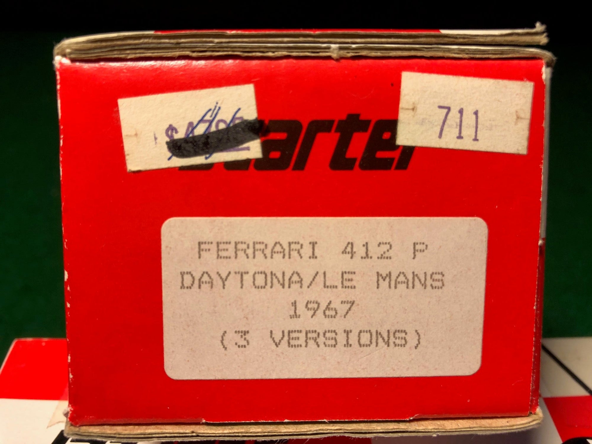 Ferrari 412 P Daytona/Le Mans 1967 (3 Versions) by Starter 1:43