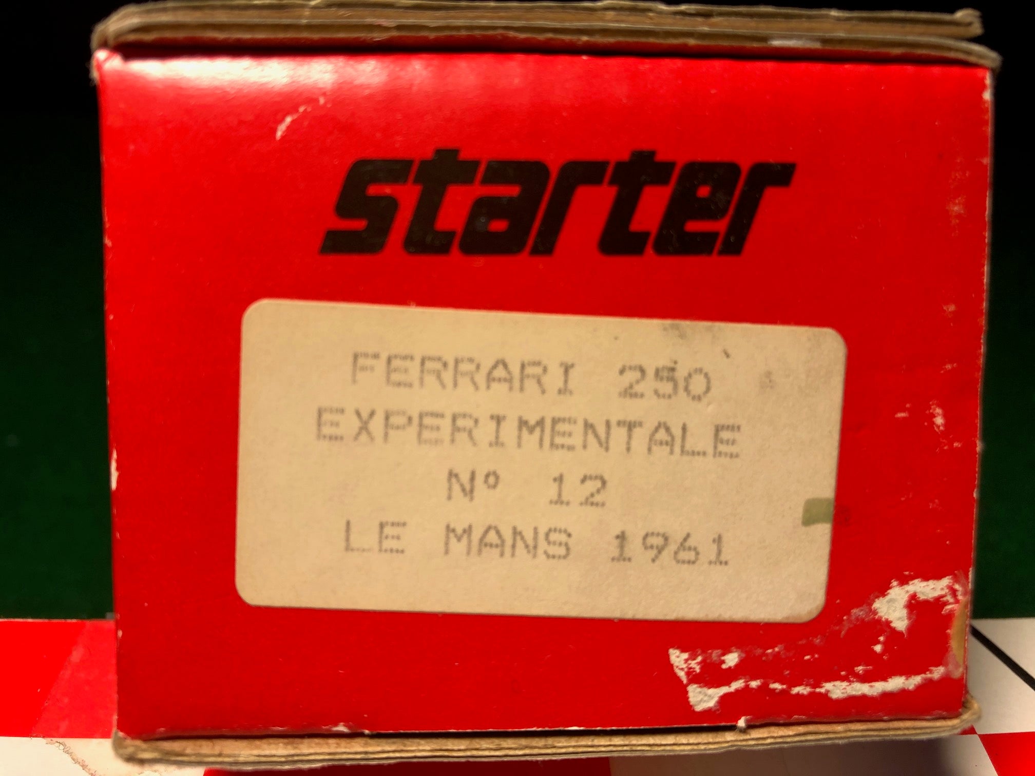 Ferrari 250 Experimentale N 12 Le Mans 1961 by Starter 1:43
