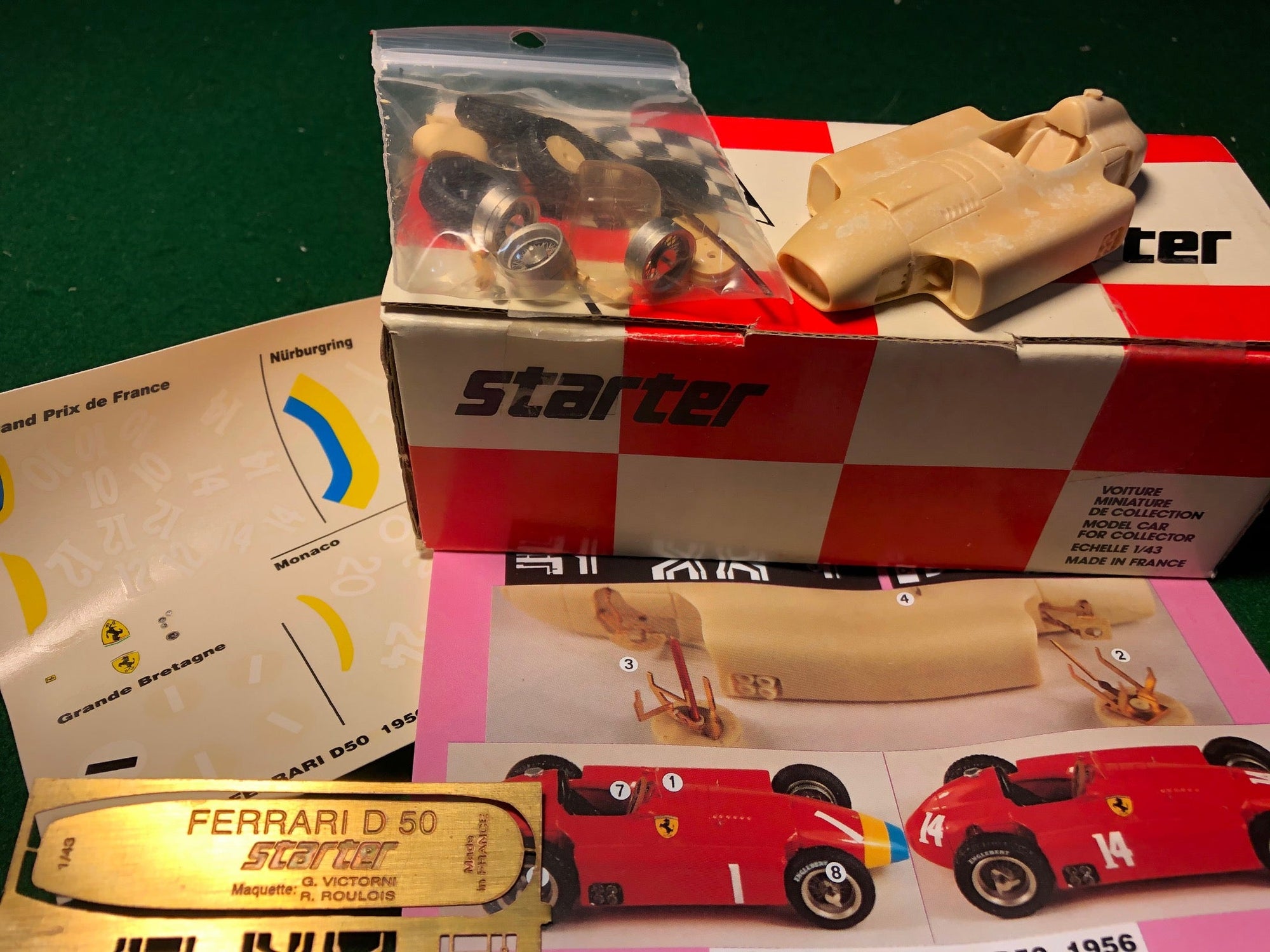 Ferrari D50 1956 (11 Versions) by Starter 1:43