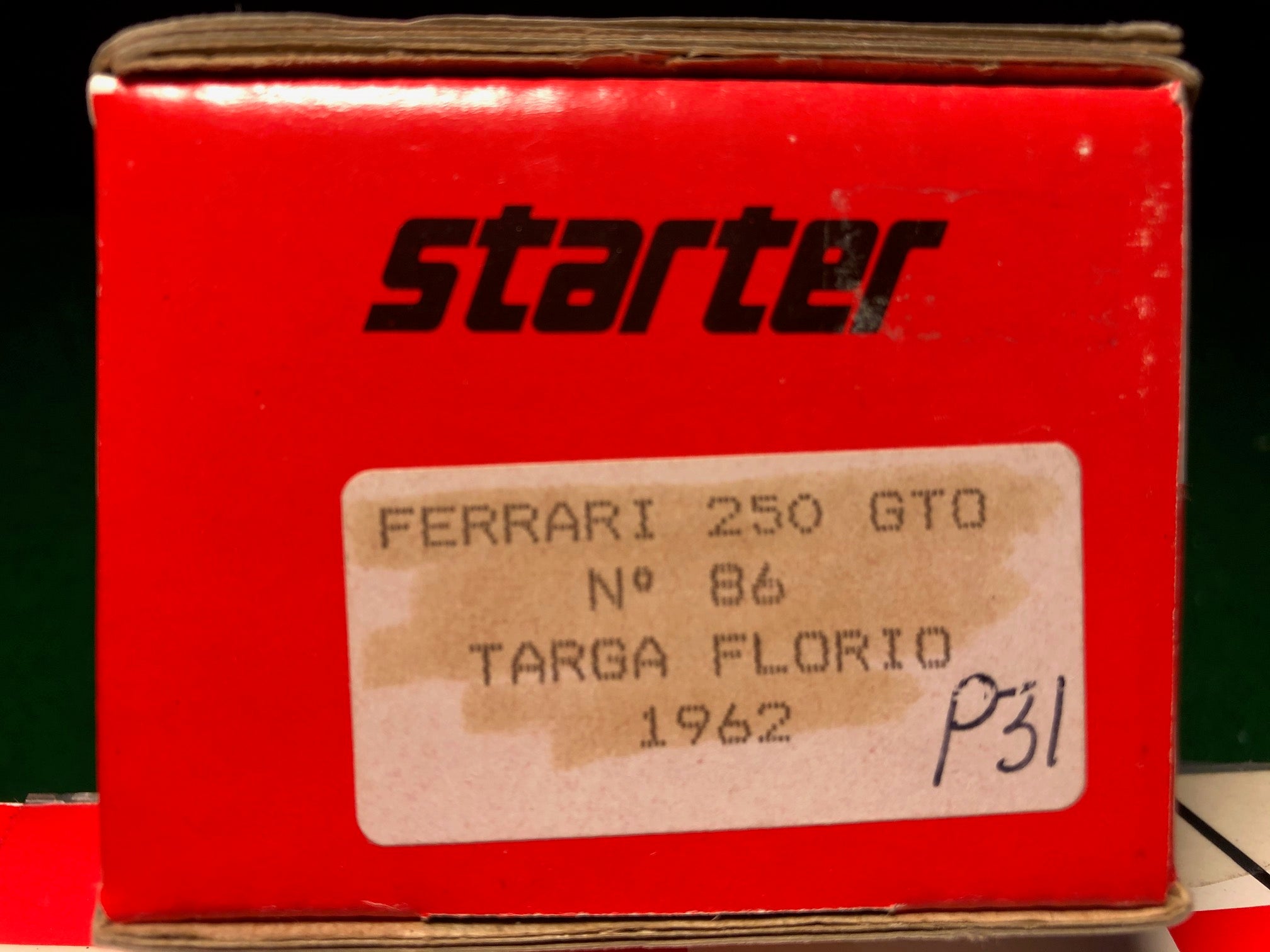 Ferrari 250 GTO N  86 Targa Florio 1962 by Starter 1:43
