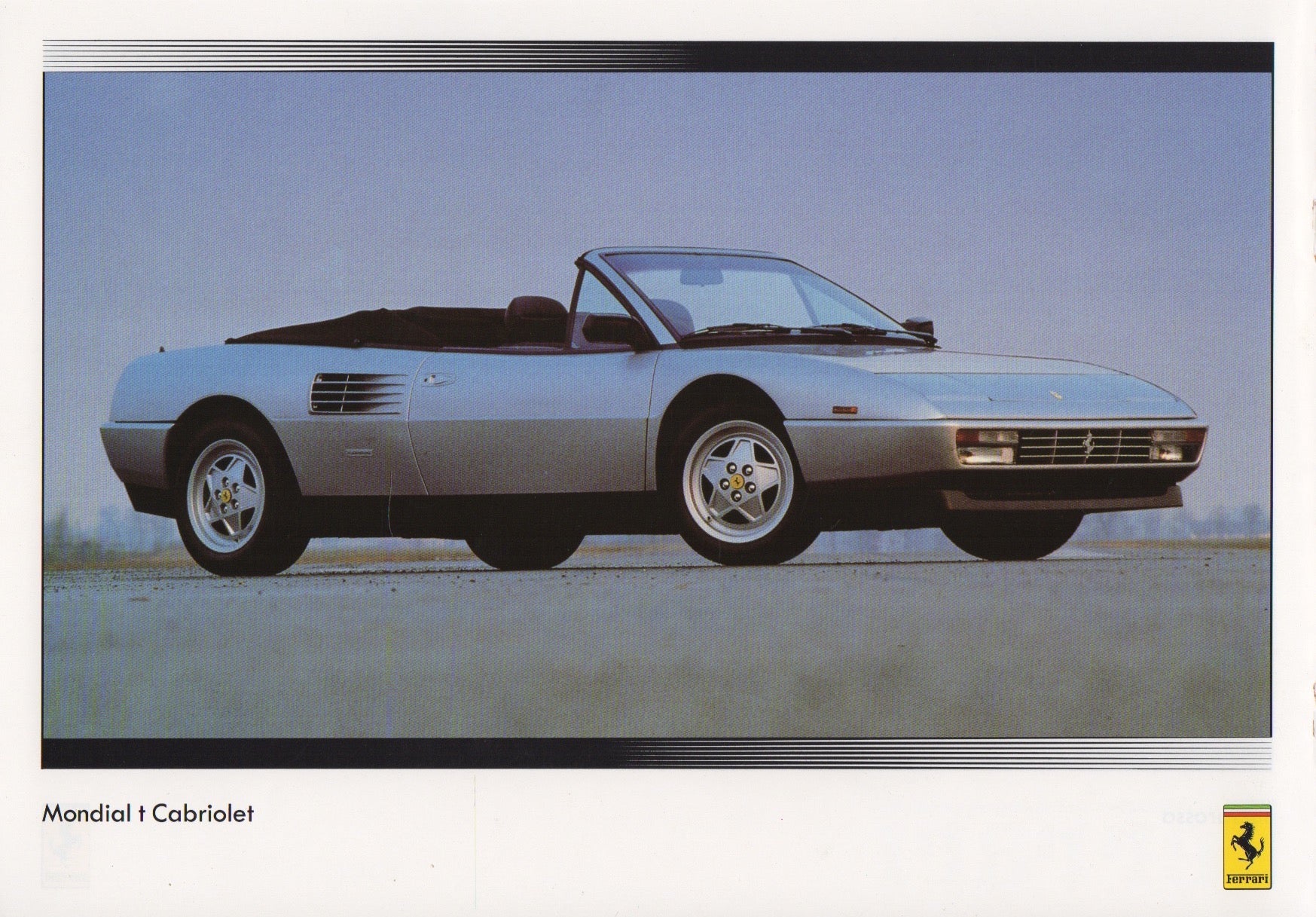 Ferrari Product Range 1990 Brochure (UK)(10/89)