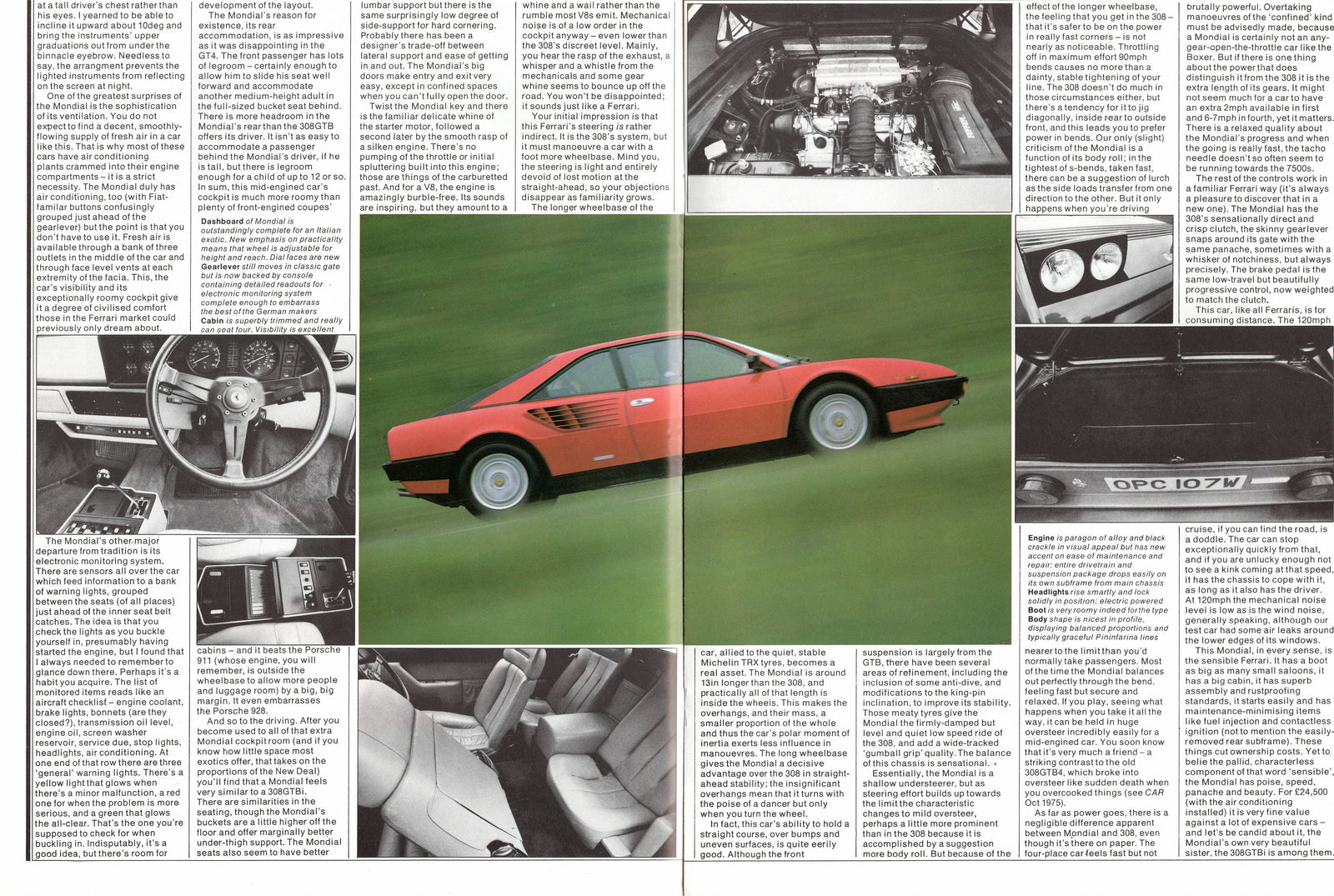 Ferrari Mondial 8 & Production by Car Magazine