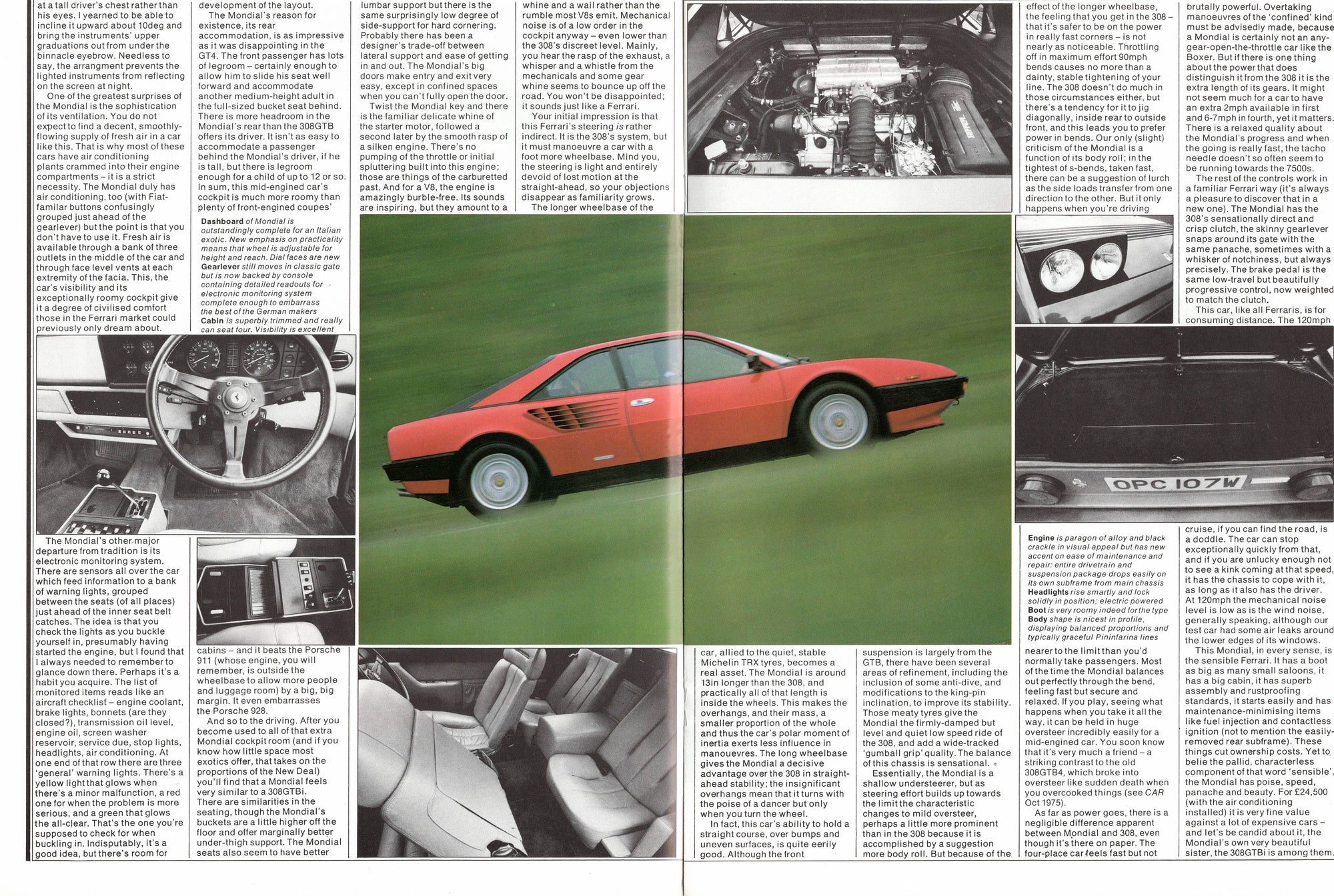 Ferrari Mondial 8 & Production by Car Magazine