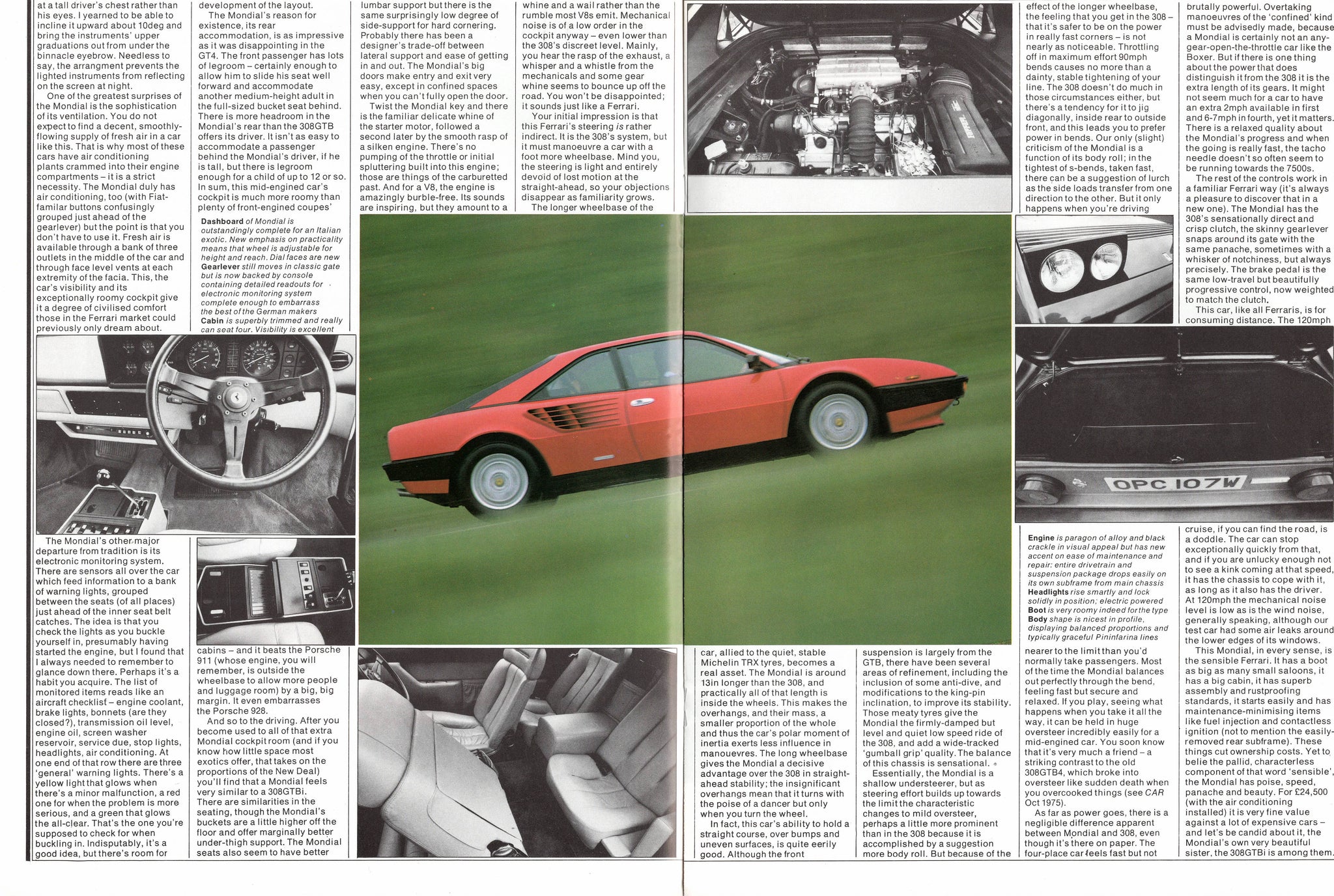 Ferrari Mondial 8 & Production by Car Magazine