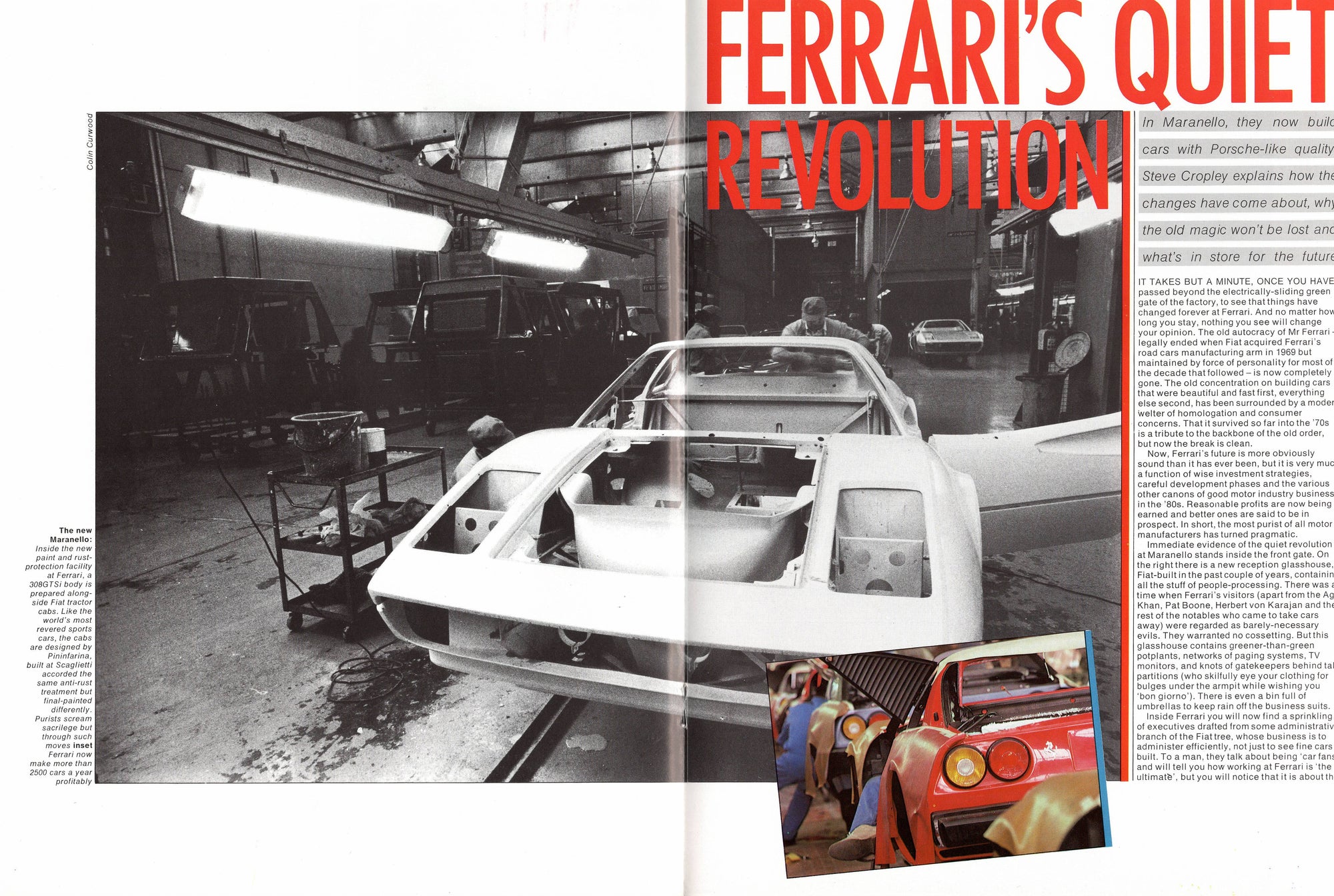 Ferrari Mondial 8 & Production by Car Magazine