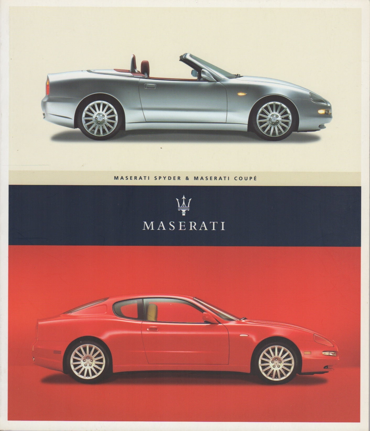 Maserati Spyder & Coupe Deluxe brochure (M01/02)