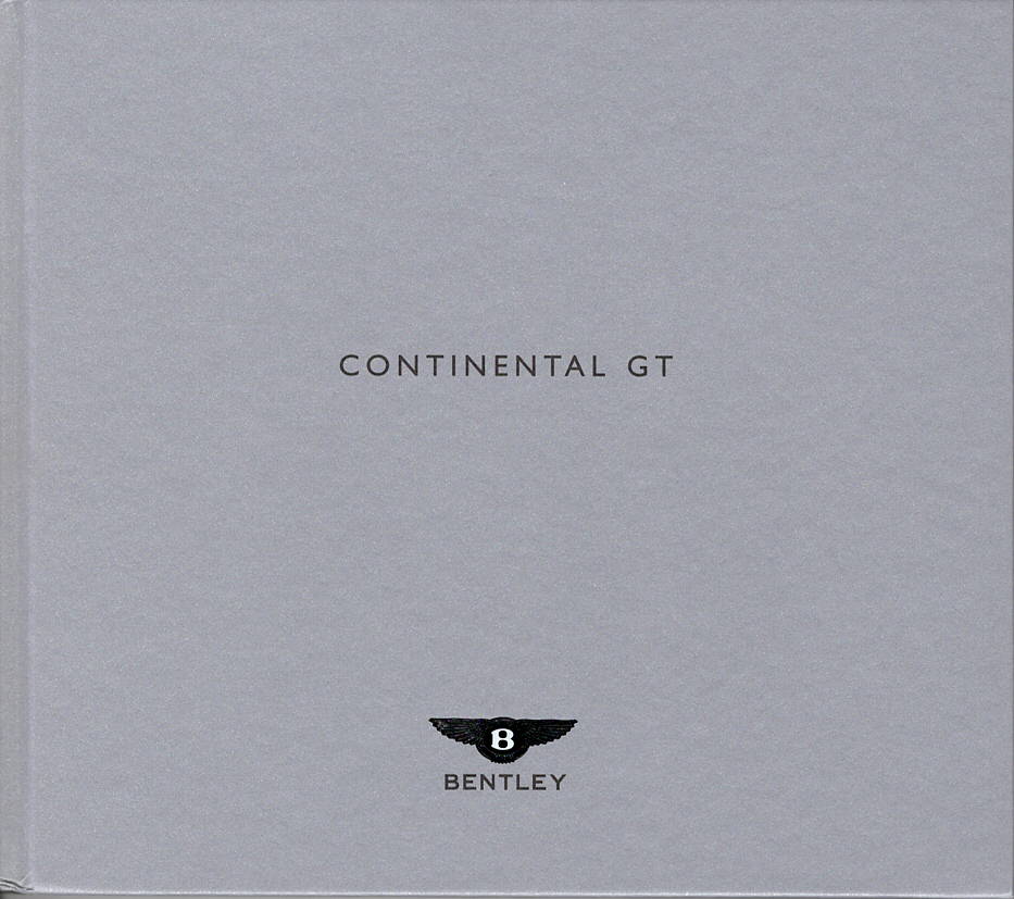 Bentley Continental GT Deluxe Brochure