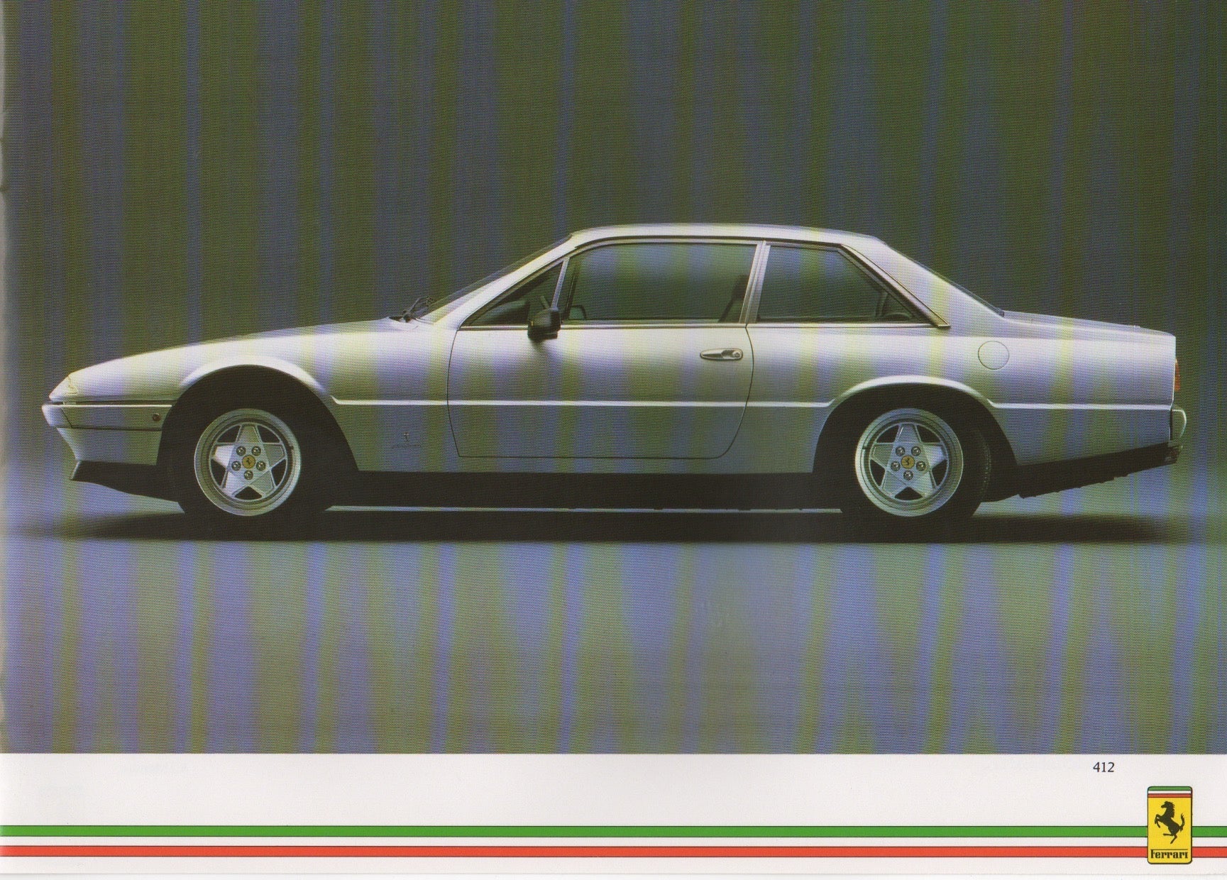 Ferrari Product Range 1987 Brochure (UK)(10/87)