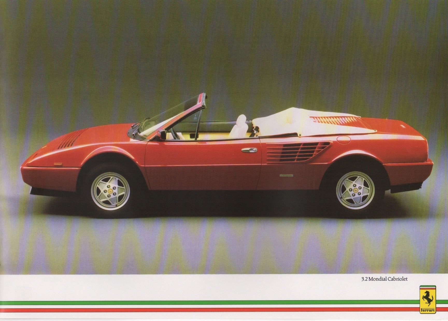Ferrari Product Range 1987 Brochure (UK)(10/87)